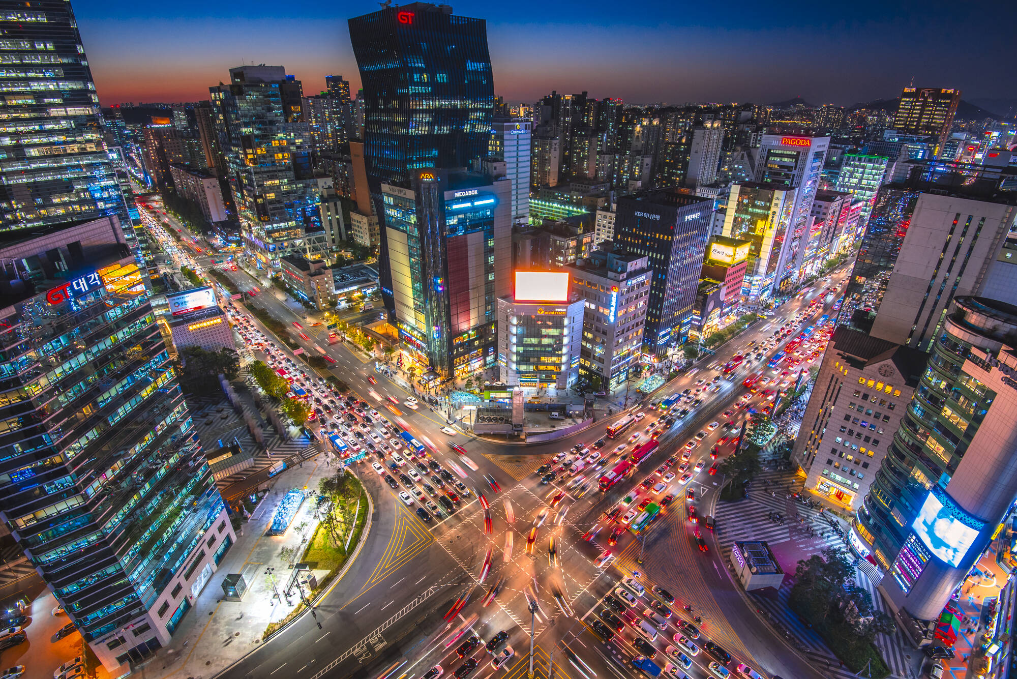 Südkorea Erlebnis- & Aktivreise ab Seoul: Südkorea Seoul Gangnam Square
