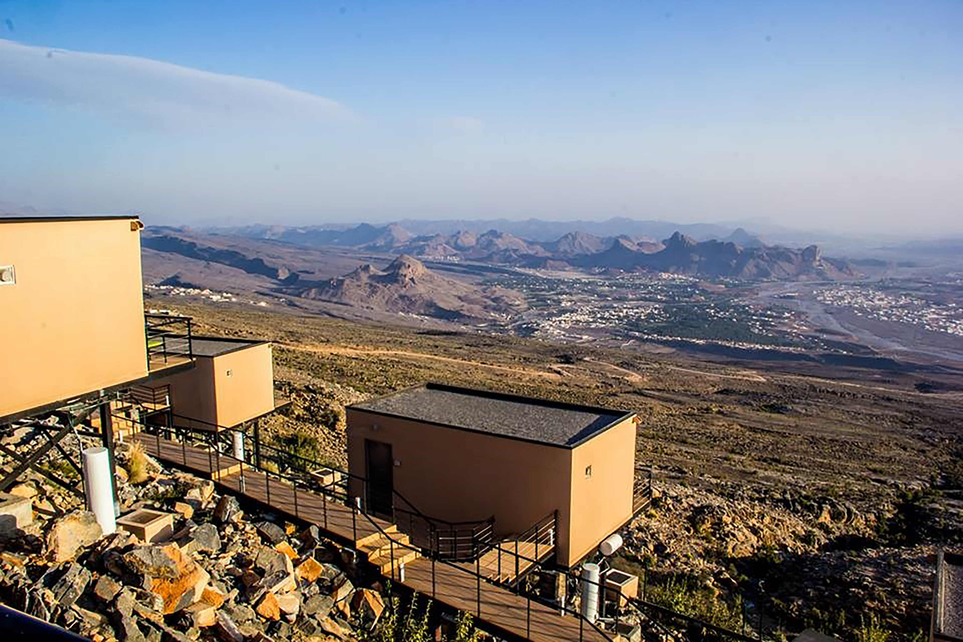 The View in Gebirge: Jebel Shams The View