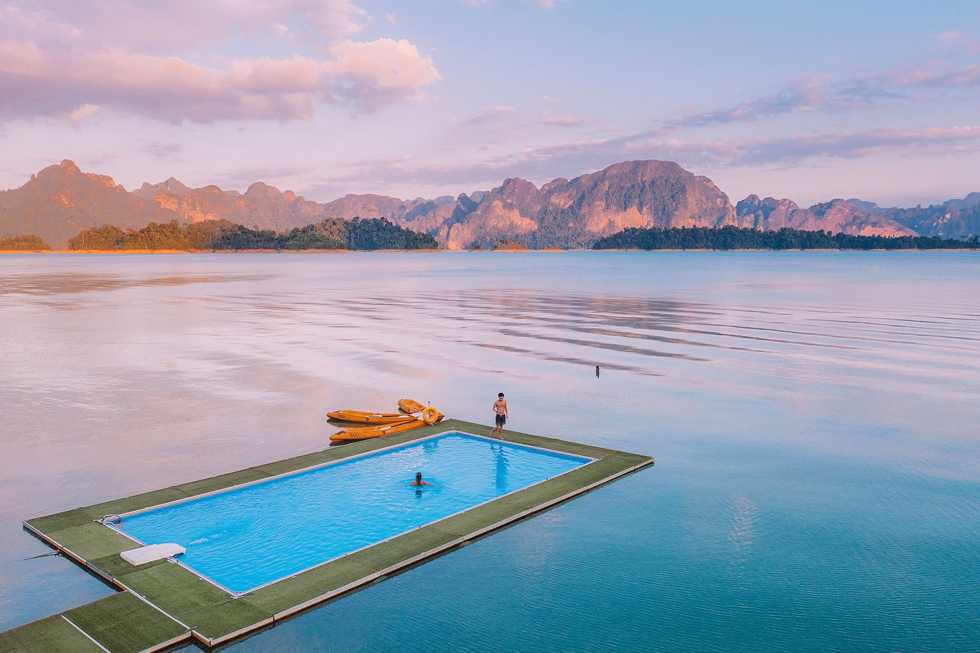500Rai Floating Resort in Khao Sok: Thailand Khao Sok 500Rai Floating Resort - Pool
