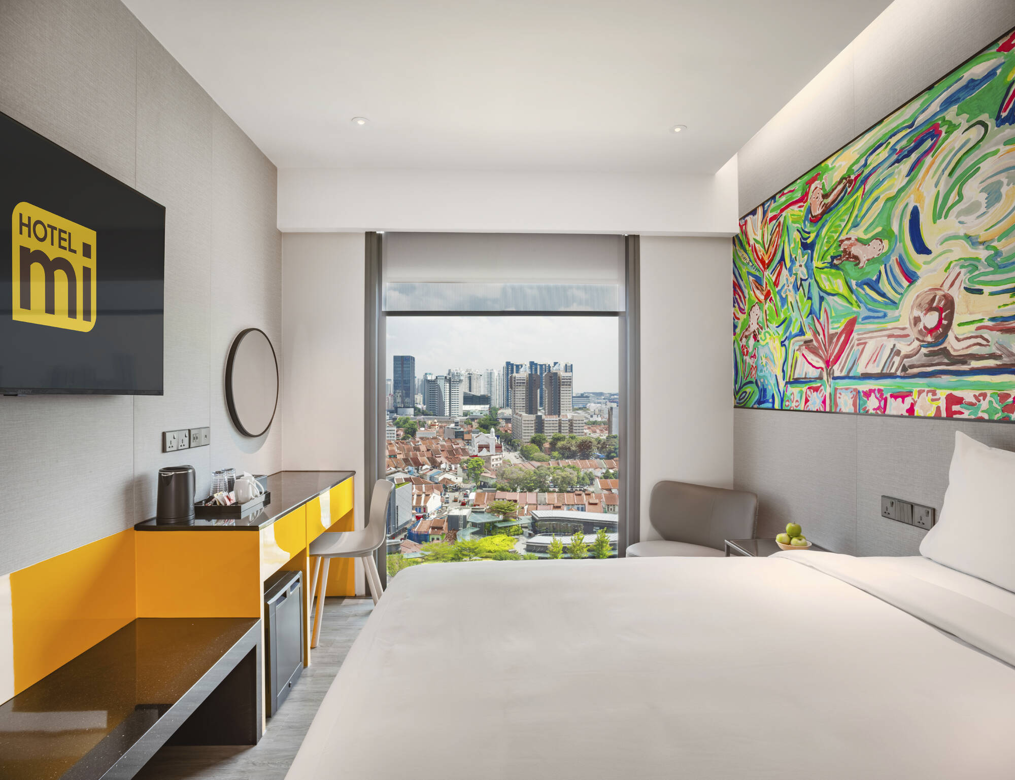 Hotel Mi Rochor in Singapur: Singapur Hotel Mi Rochor - Deluxe Queen Zimmer