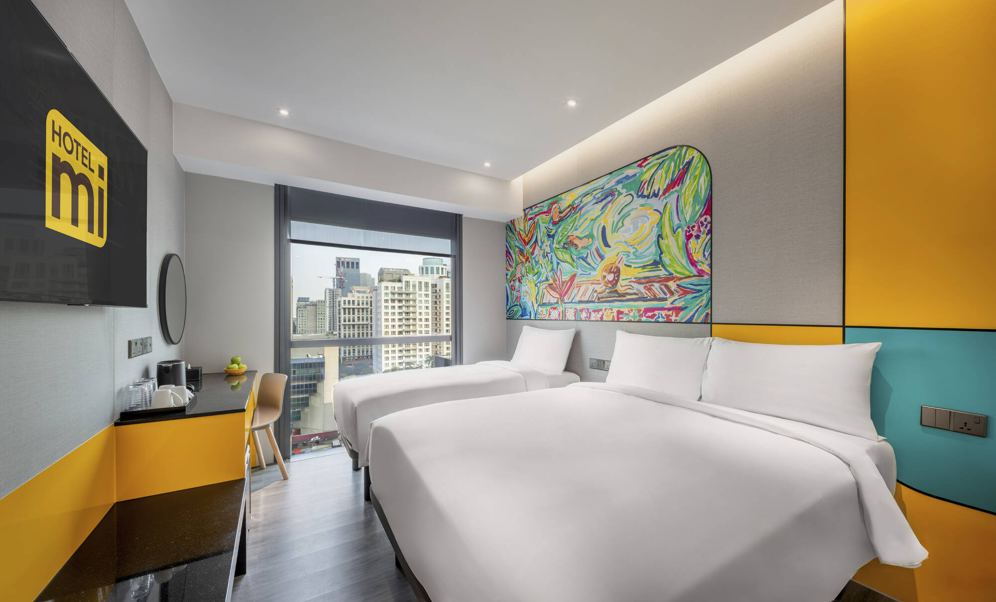 Hotel Mi Rochor in Singapur: Singapur Hotel Mi Rochor - Deluxe Triple Zimmer