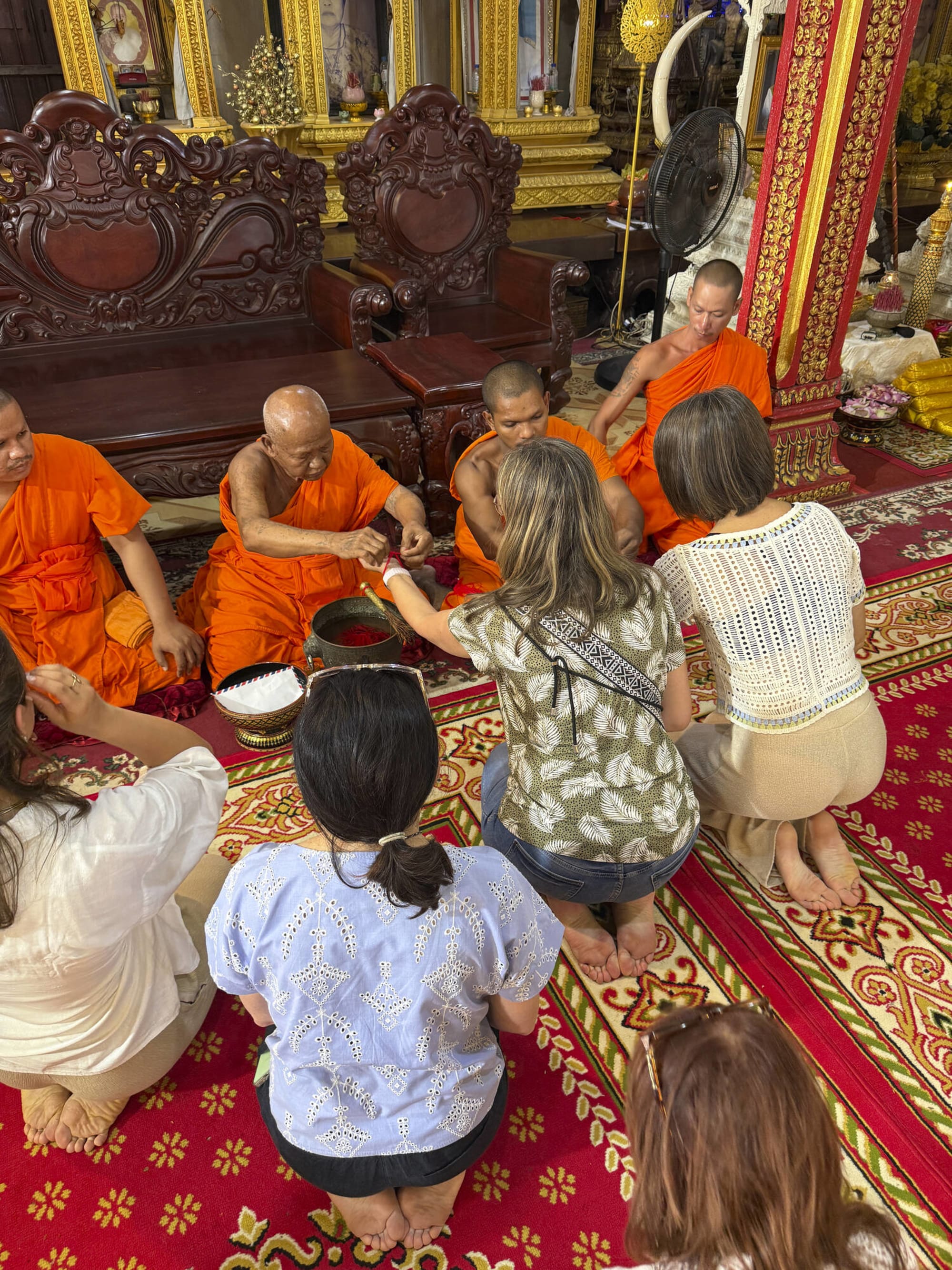 Spirituelles Oudong, DE, Ganztägig in Phnom Penh: Kambodscha Oudong Segnungszeremonie