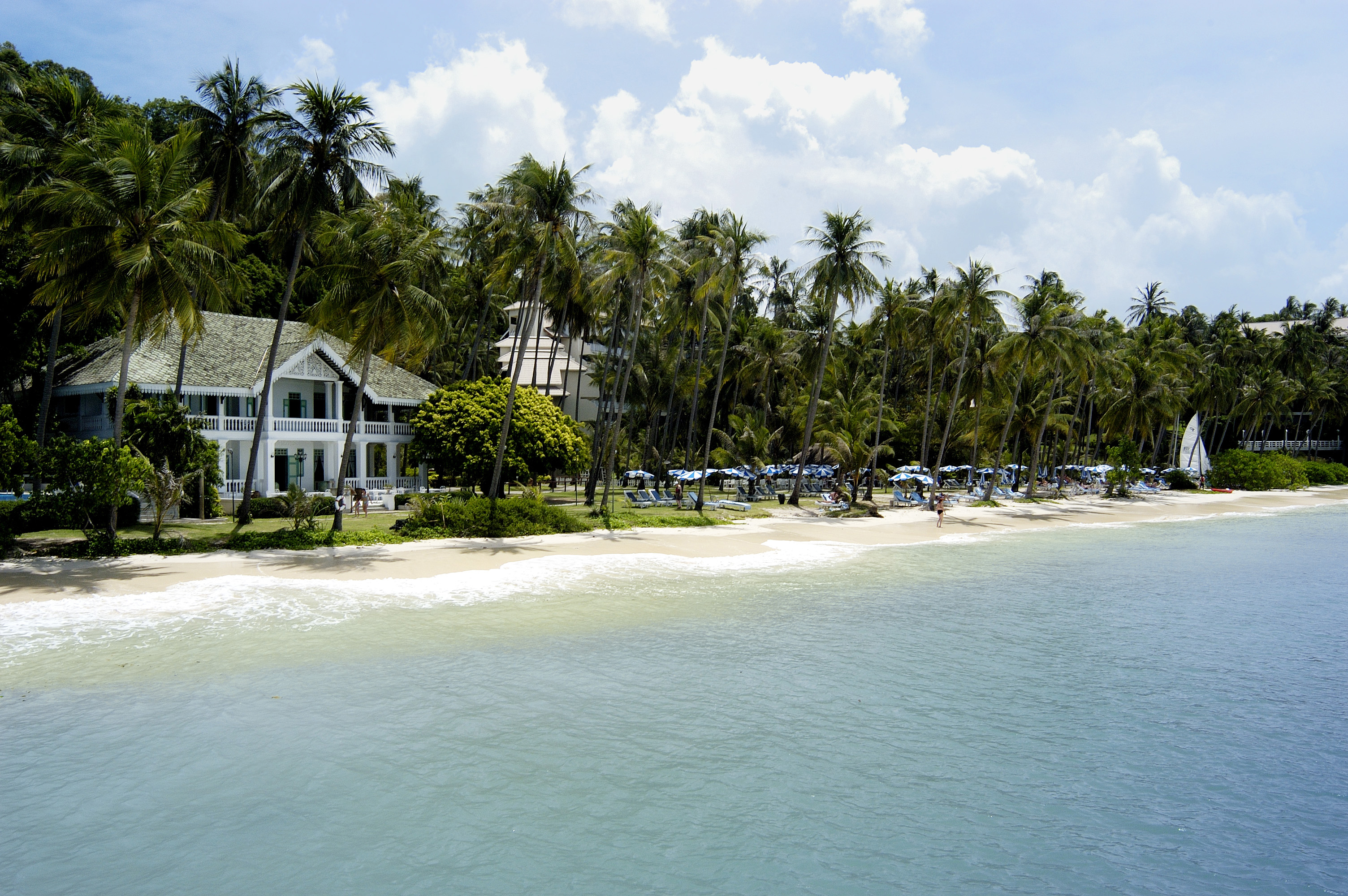 Cape Panwa Hotel in Phuket:  Phuket Cape Panwa Hotel Strand