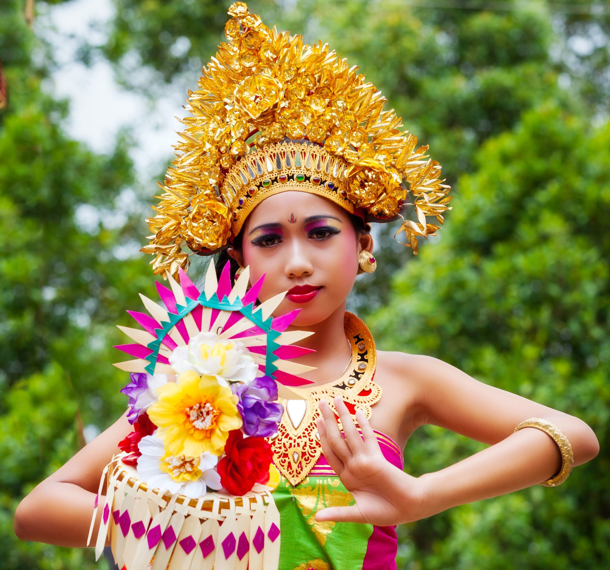 Zauberhaftes Sidemen ab Zentral-Bali | Ubud: Indonesien Bali Tänzerin