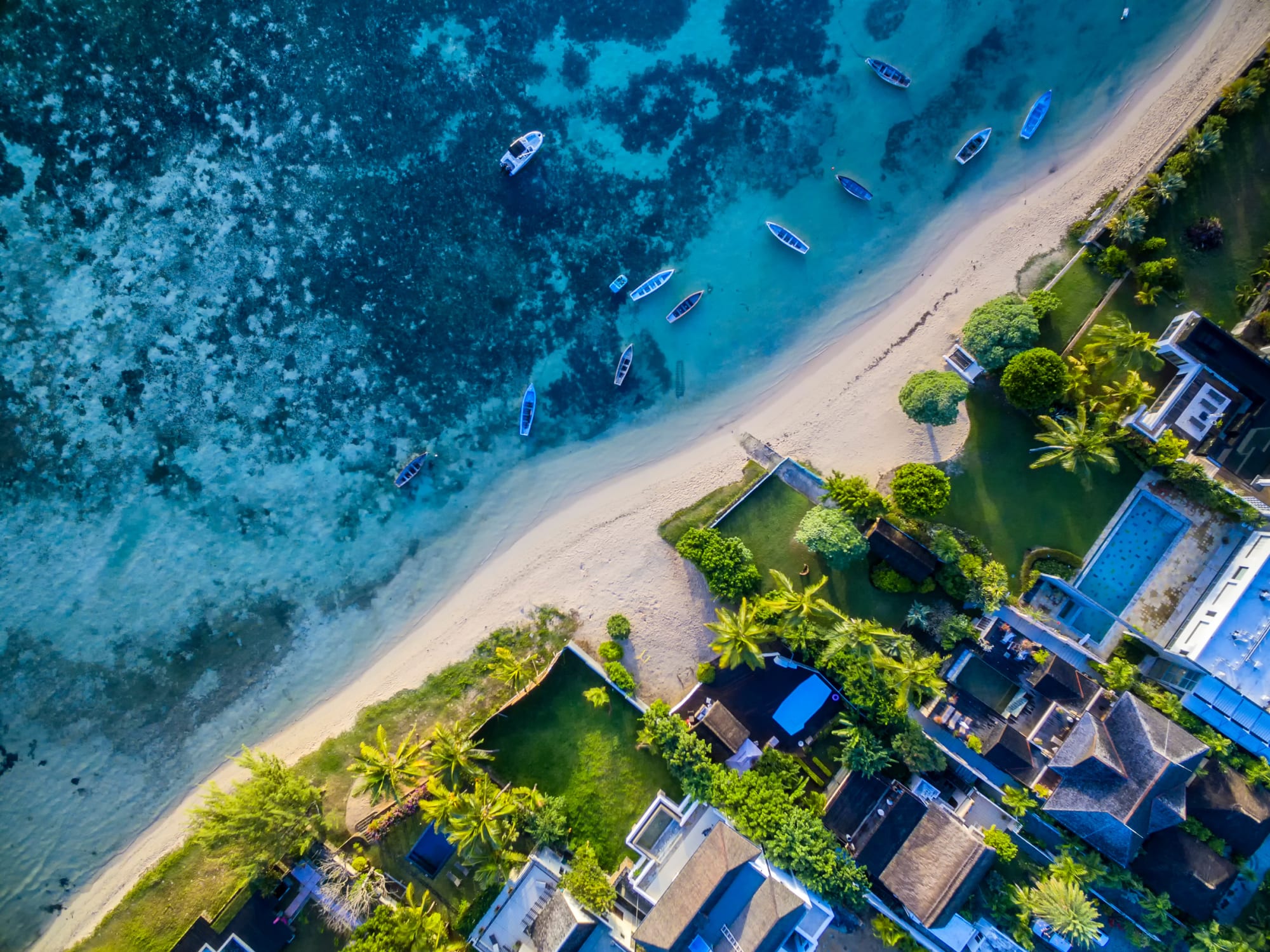 Mauritius - Von Ost nach West ab Osten: Mauritius Grand Baie