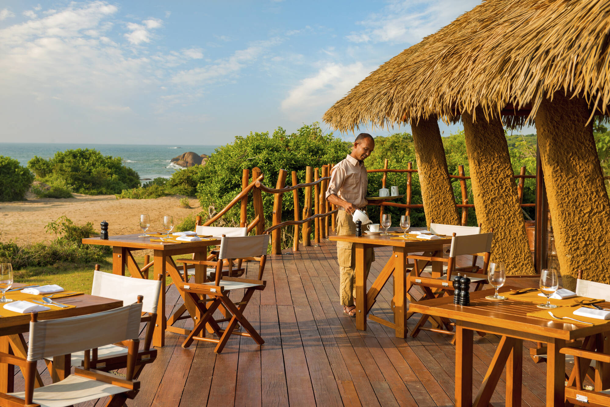 Uga Chena Huts in Yala National Park: Uga Chena Huts Restaurant