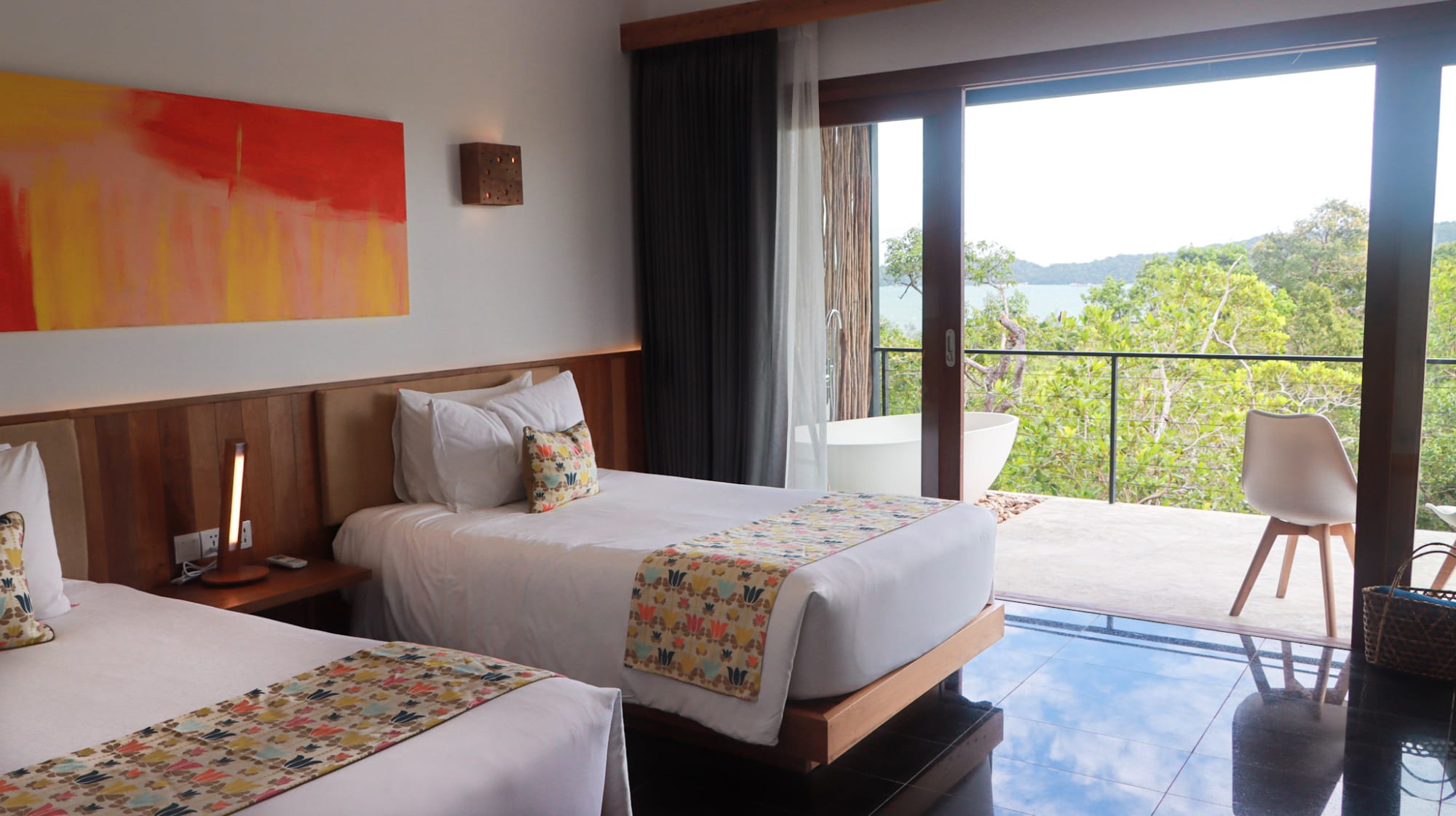 Island Center Point in Sihanoukville & Inseln: Hillside Deluxe Zimmer