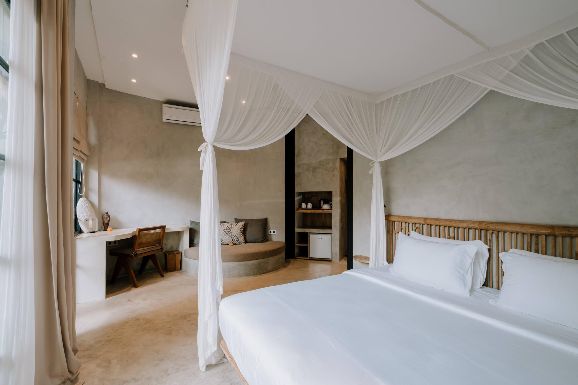 Zin Canggu Resort & Villas in Süd-Bali: Zin Canggu Deluxe Bamboo-Zimmer