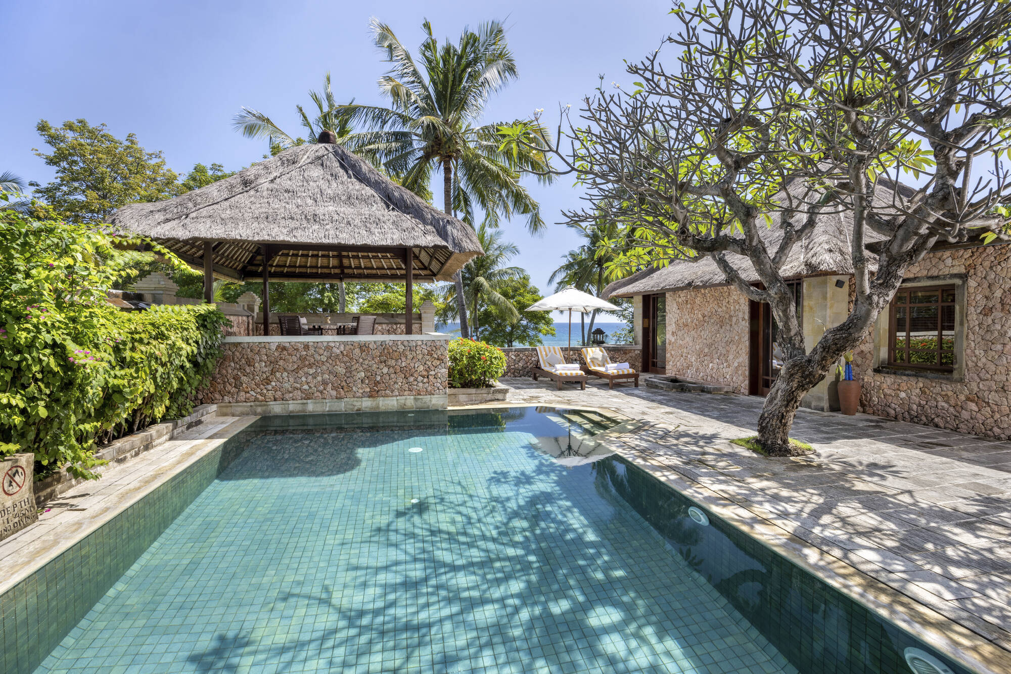 The Oberoi Beach Resort Lombok: Oberoi Lombok Luxury Ocean View Pool-Villa
