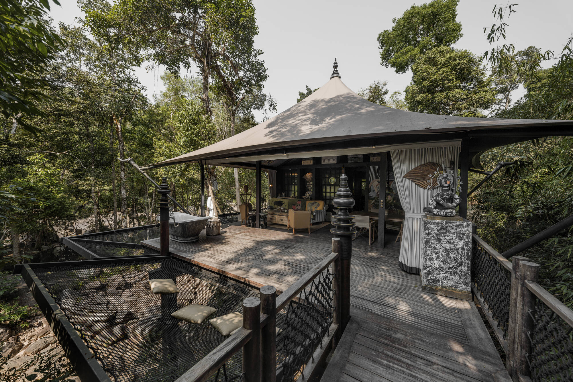 Shinta Mani Wild – Abenteuer trifft Luxus ab Phnom Penh: wild-zelt (5)