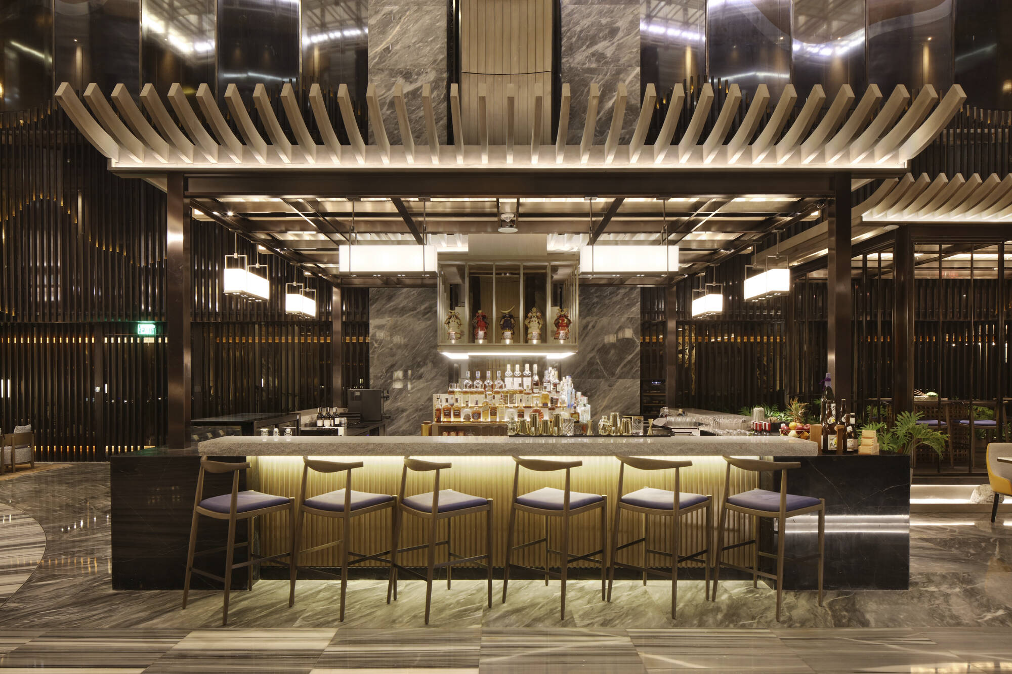 Hotel Okura Manila:  Hotel Okura Manila Yawaragi Bar