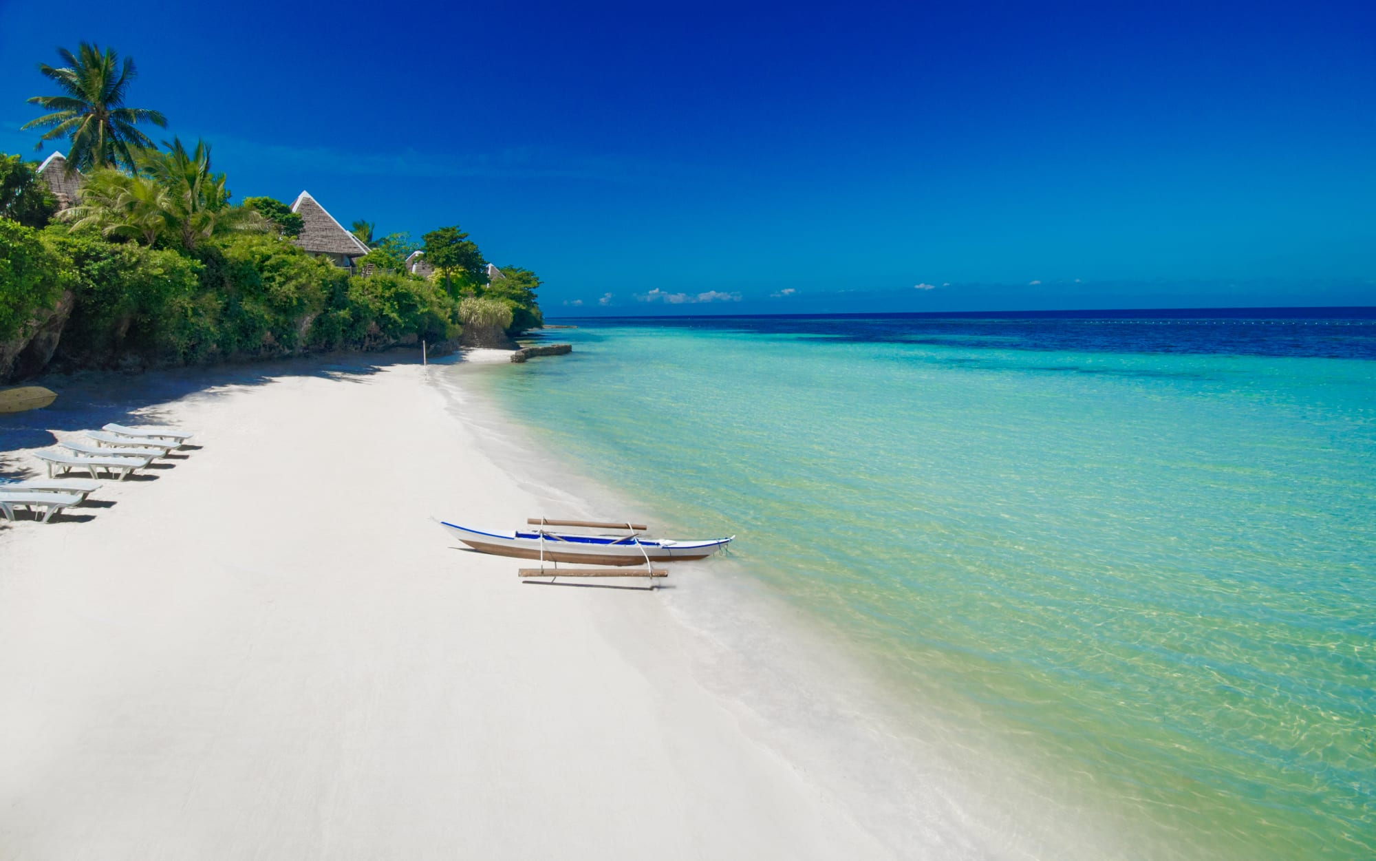 Mithi Resort & Spa in Bohol: Mithi Resort Strand