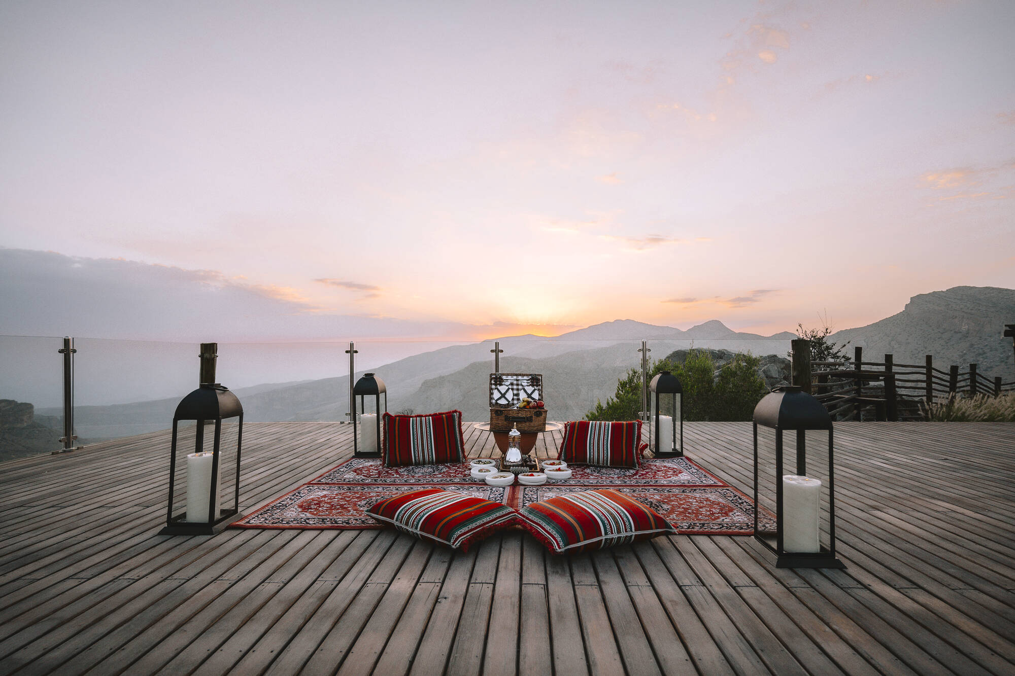 Alila Jabal Akhdar in Gebirge:  Alila Jabal Akhdar Bazaar Experience Setup