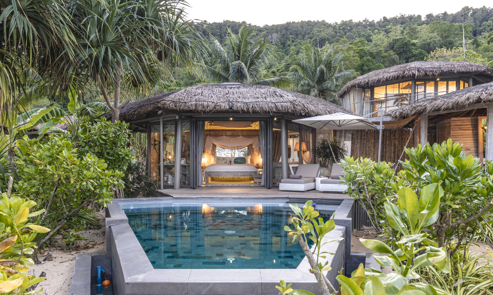 Tree House Villas Koh Yao in Ko Yao:  TreeHouse Villas Koh Yao Beachfront Pool Villa