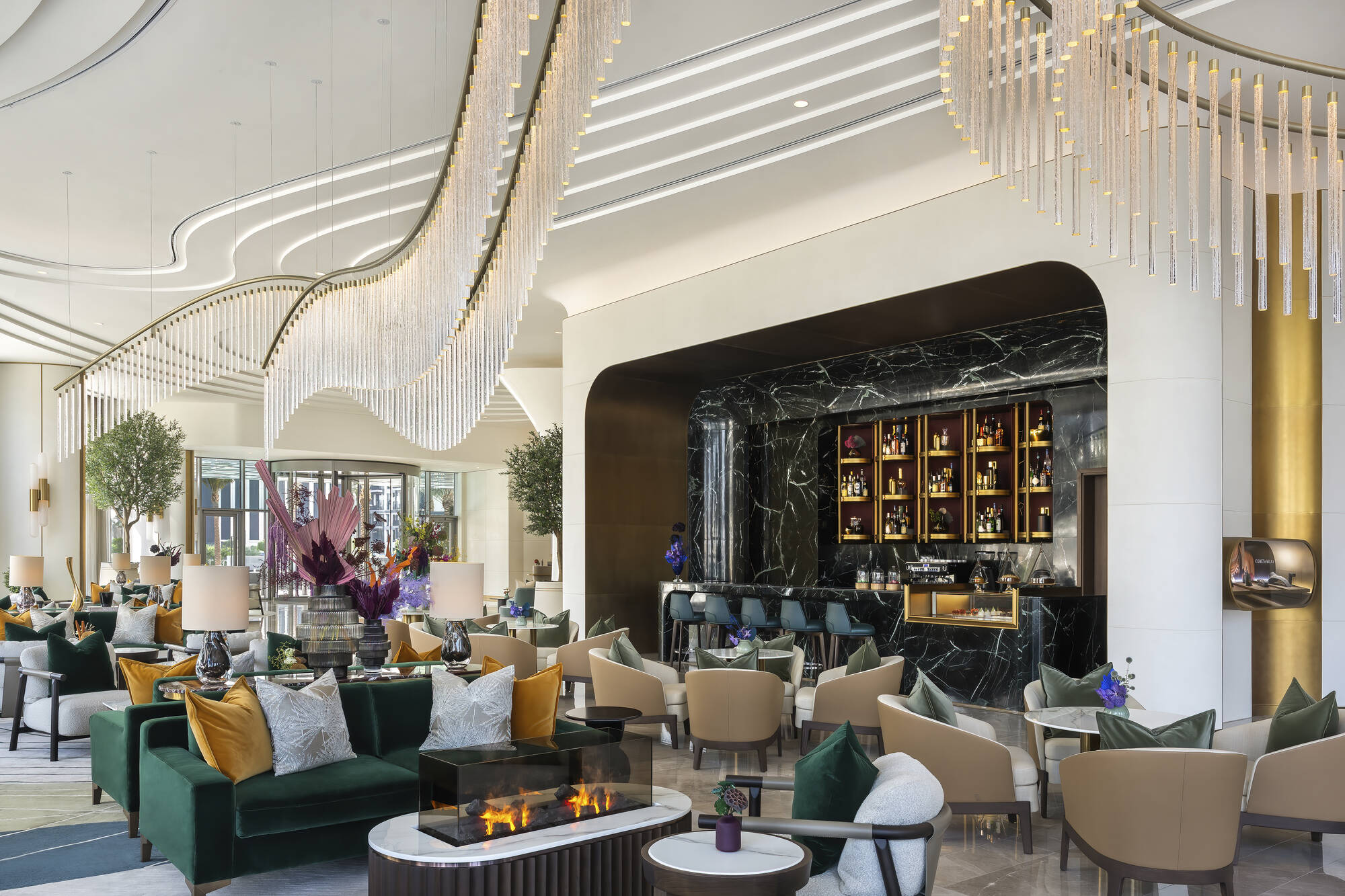 Address Creek Harbour in Dubai:  Address Creek Harbour Lobby