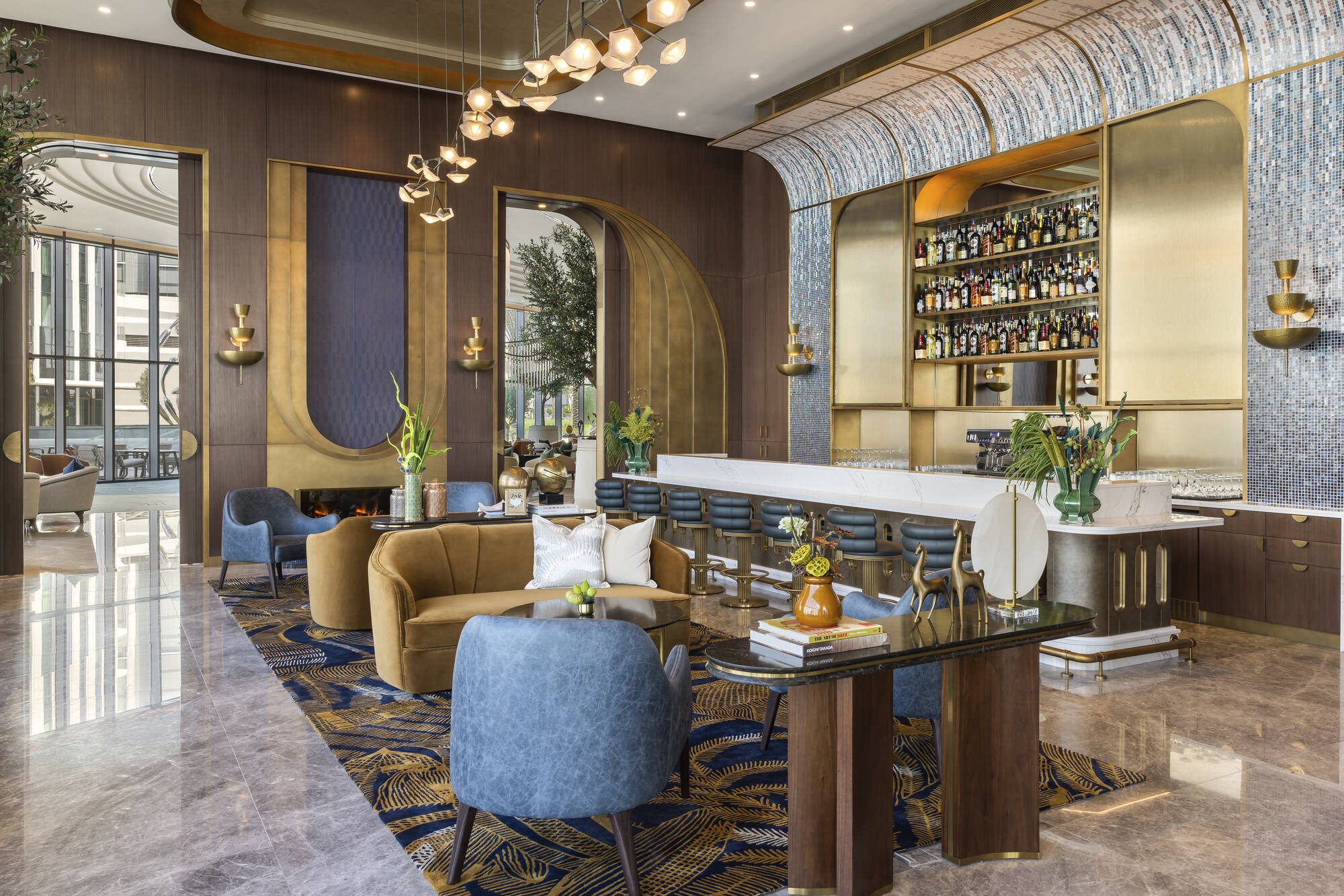 Address Creek Harbour in Dubai:  Address Creek Harbour Bar