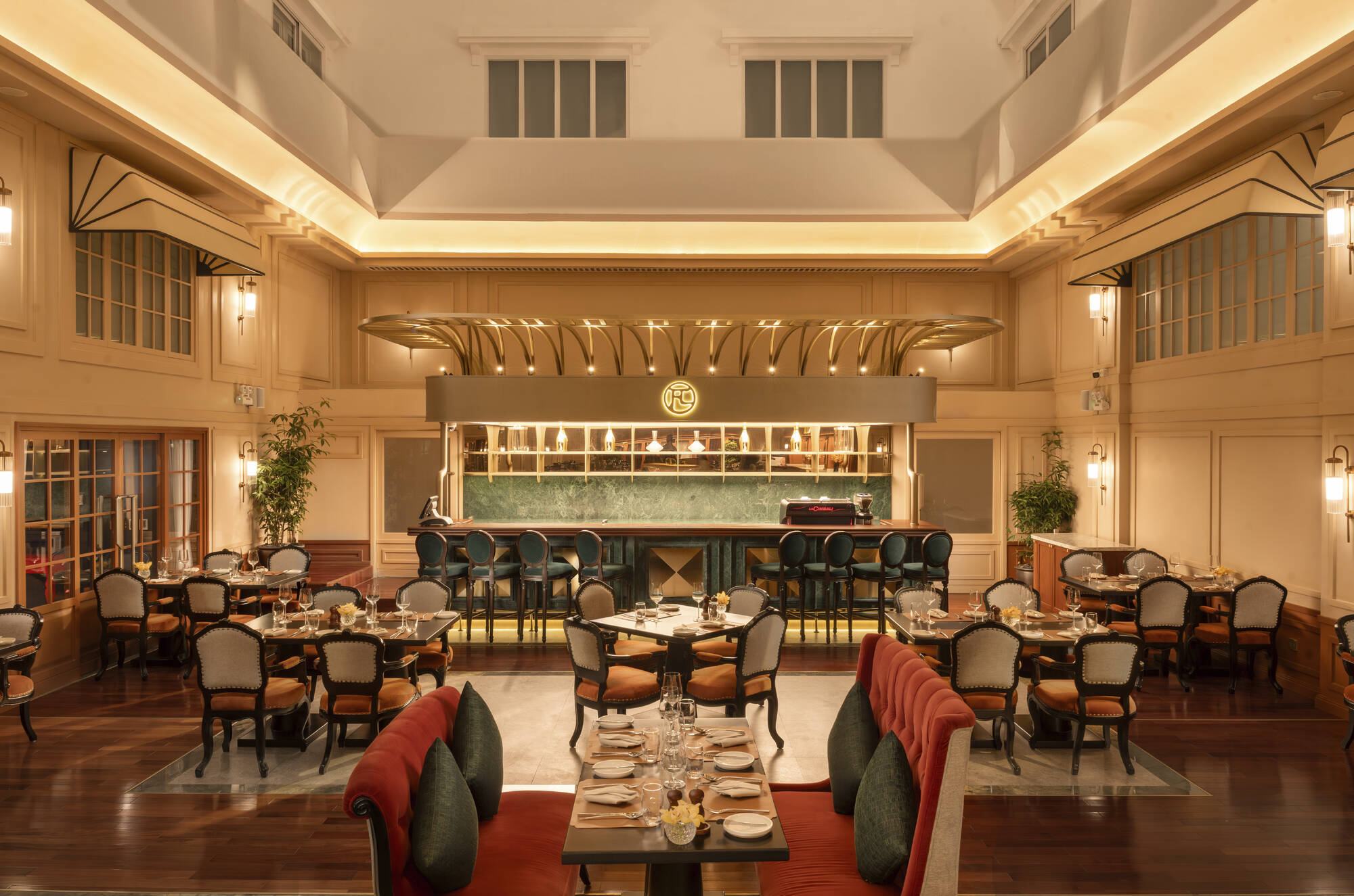 Hotel de l'Opera in Hanoi:  Restaurant