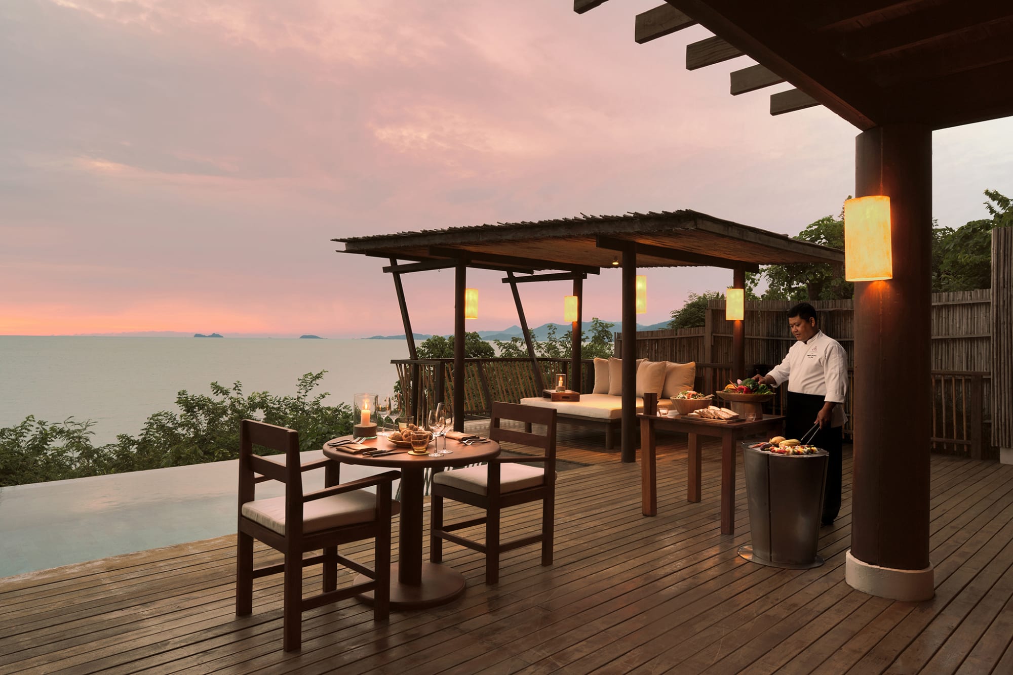 Six Senses Samui in Ko Samui: Six Senses Samui - In Villa Dining Experience