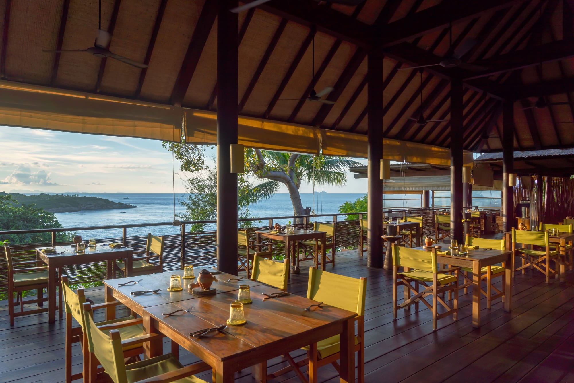 Six Senses Samui in Ko Samui: Six Senses Samui - Dining on the Hill