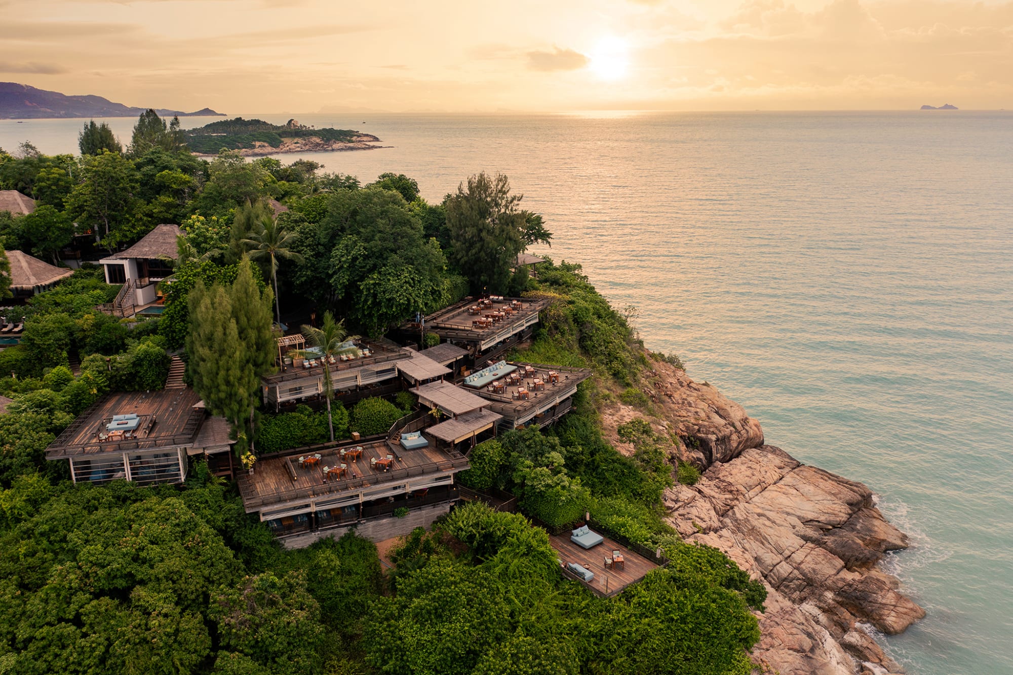 Six Senses Samui in Ko Samui: Six Senses Samui - Dining on the Rocks