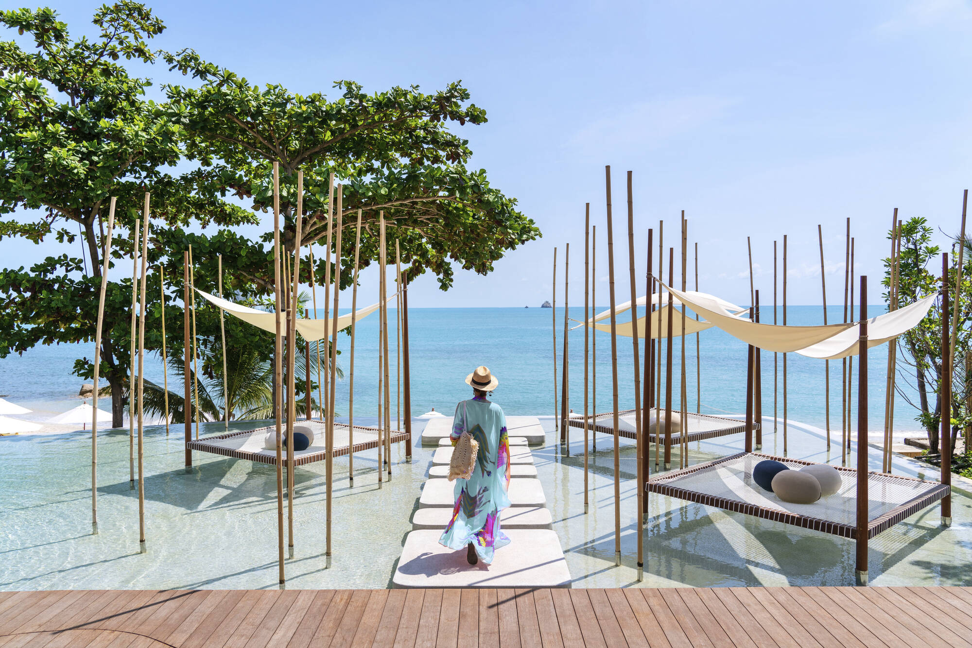 Six Senses Samui in Ko Samui: Six Senses Samui - Drift at the Beach Pool