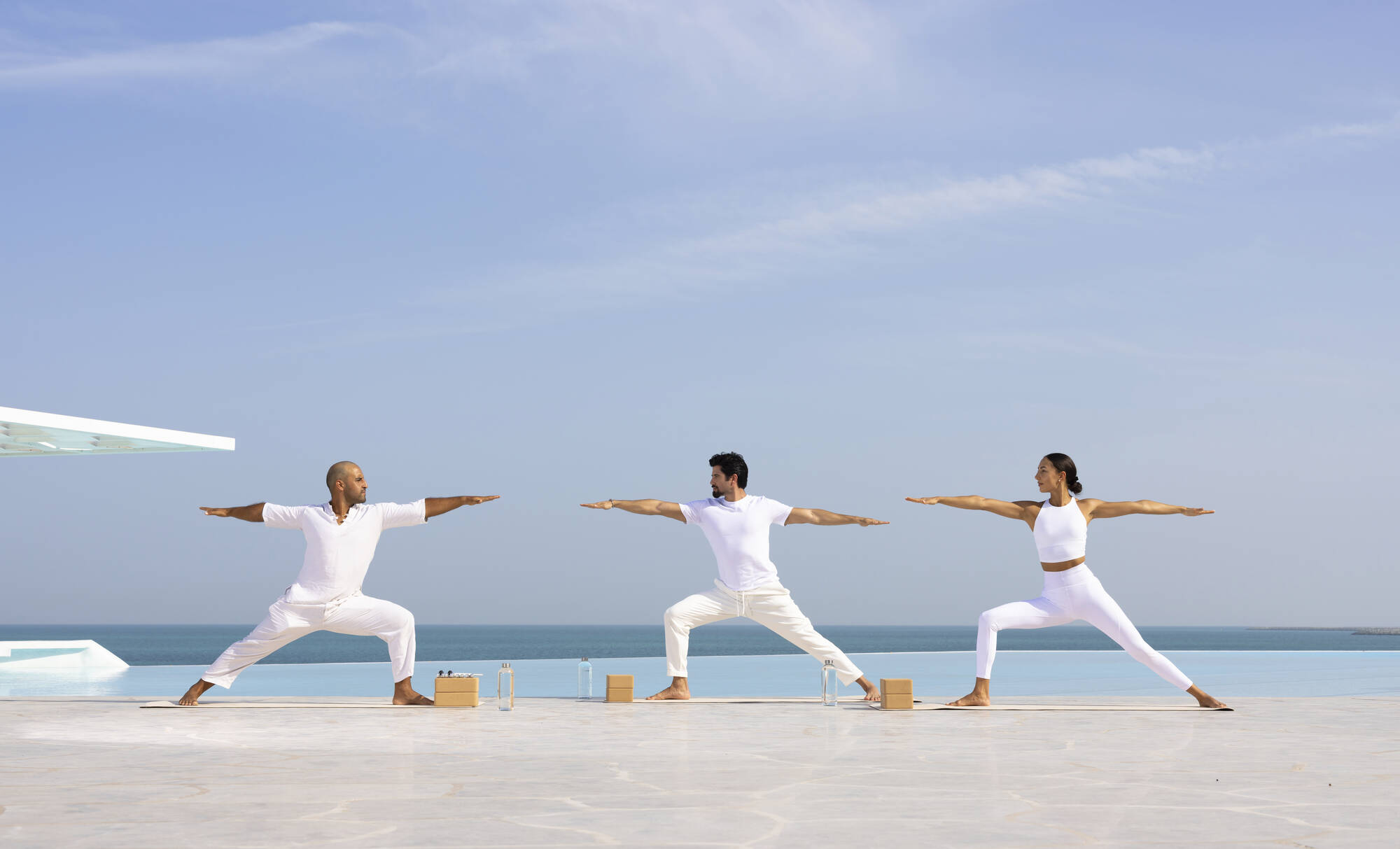Anantara Retreat Santorini Abu Dhabi: Outdoor Yoga