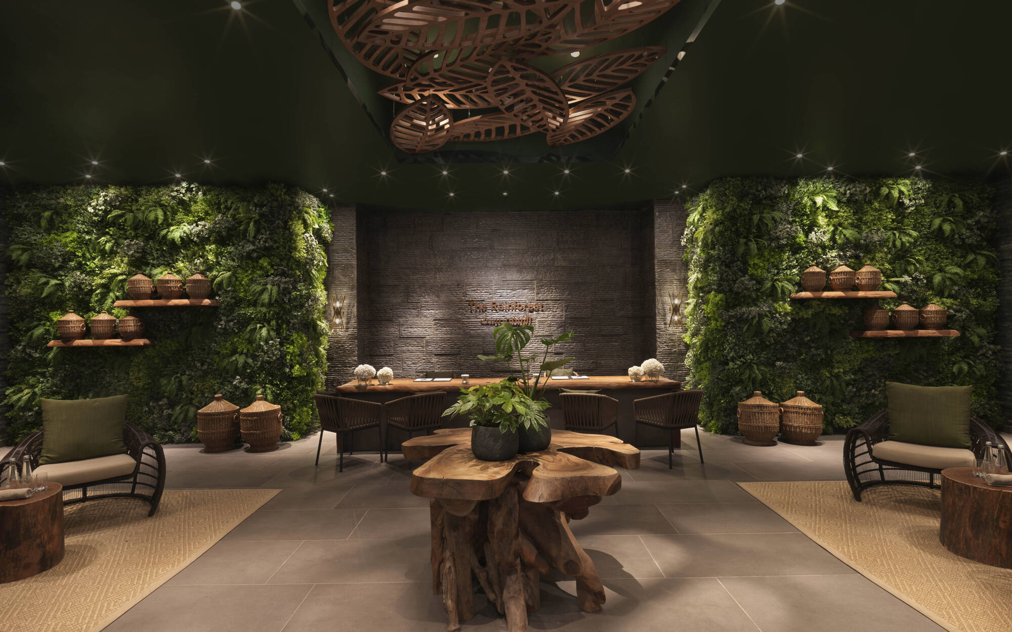The Ritz-Carlton, Ras Al Khaimah, Al Wadi Desert in Ras al Khaimah: Rainforest Rezeption