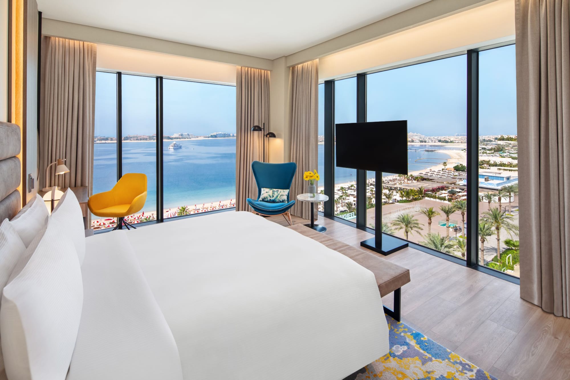voco Dubai The Palm: Panoramic Beachfront Zimmer