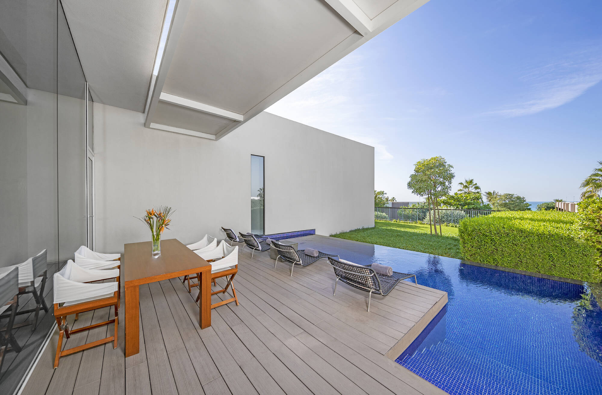 The Oberoi Beach Resort, Al Zorah in Ajman: Premium Garden Villa mit Pool