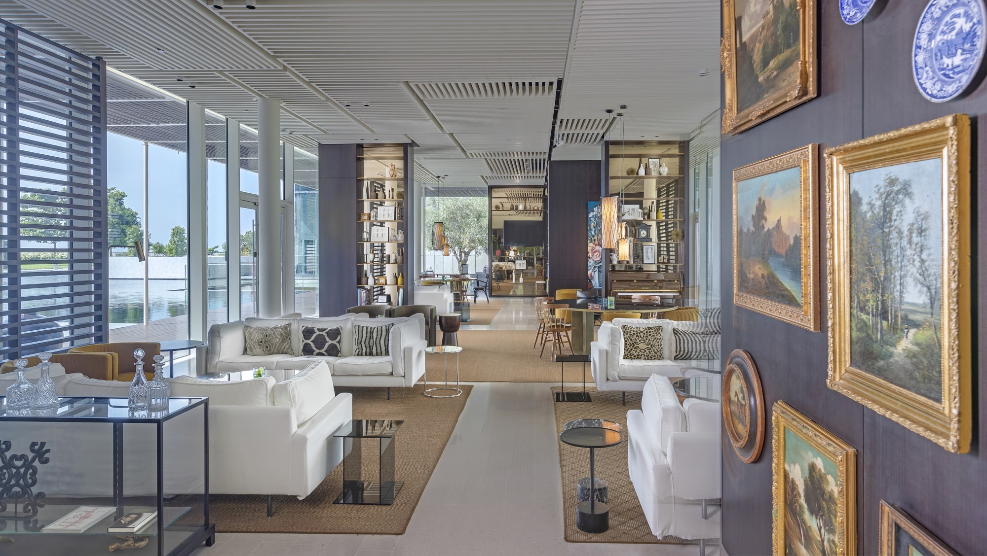 The Oberoi Beach Resort, Al Zorah in Ajman: Bücherei