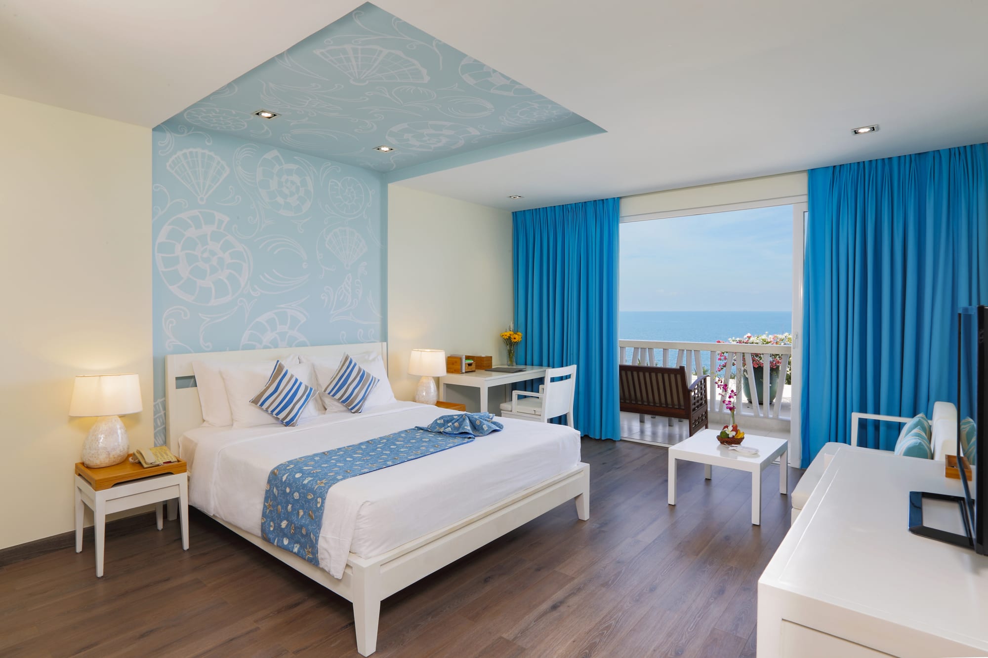 The Cliff Resort & Residences Mui Ne in Saigon: Azul Sea View Zimmer