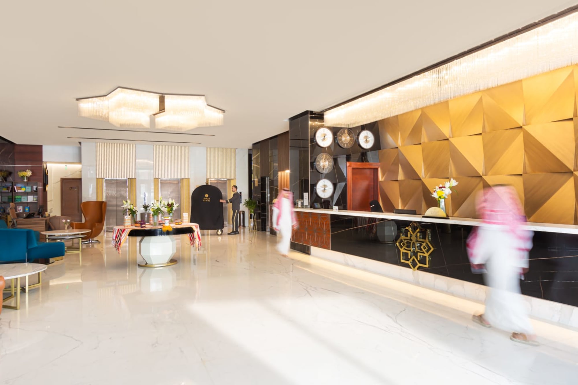 Nivel Hotel Abha: Nivel Hotel Abha Rezeption
