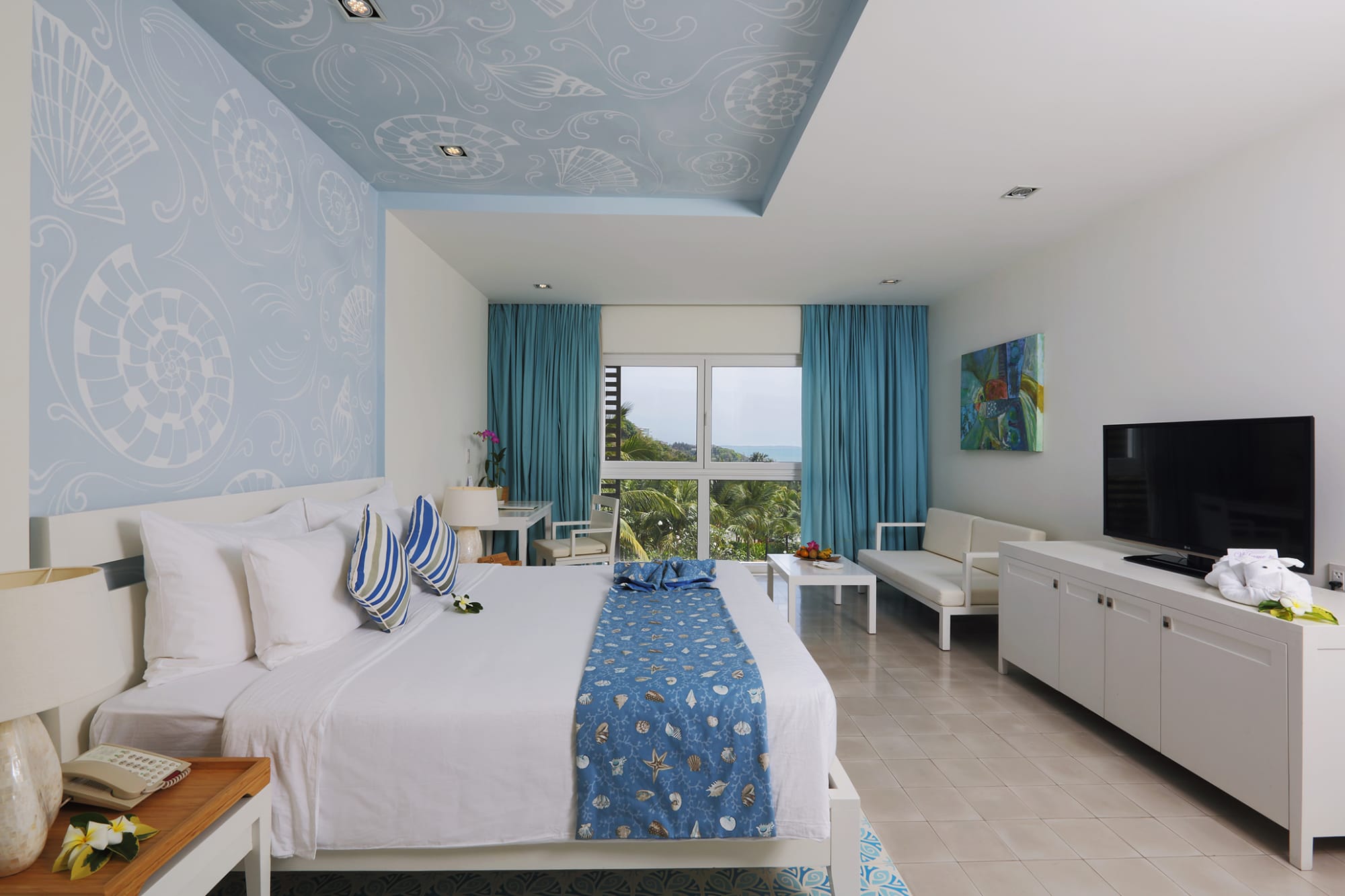 The Cliff Resort & Residences Mui Ne in Saigon: Azul Gartenblick Zimmer
