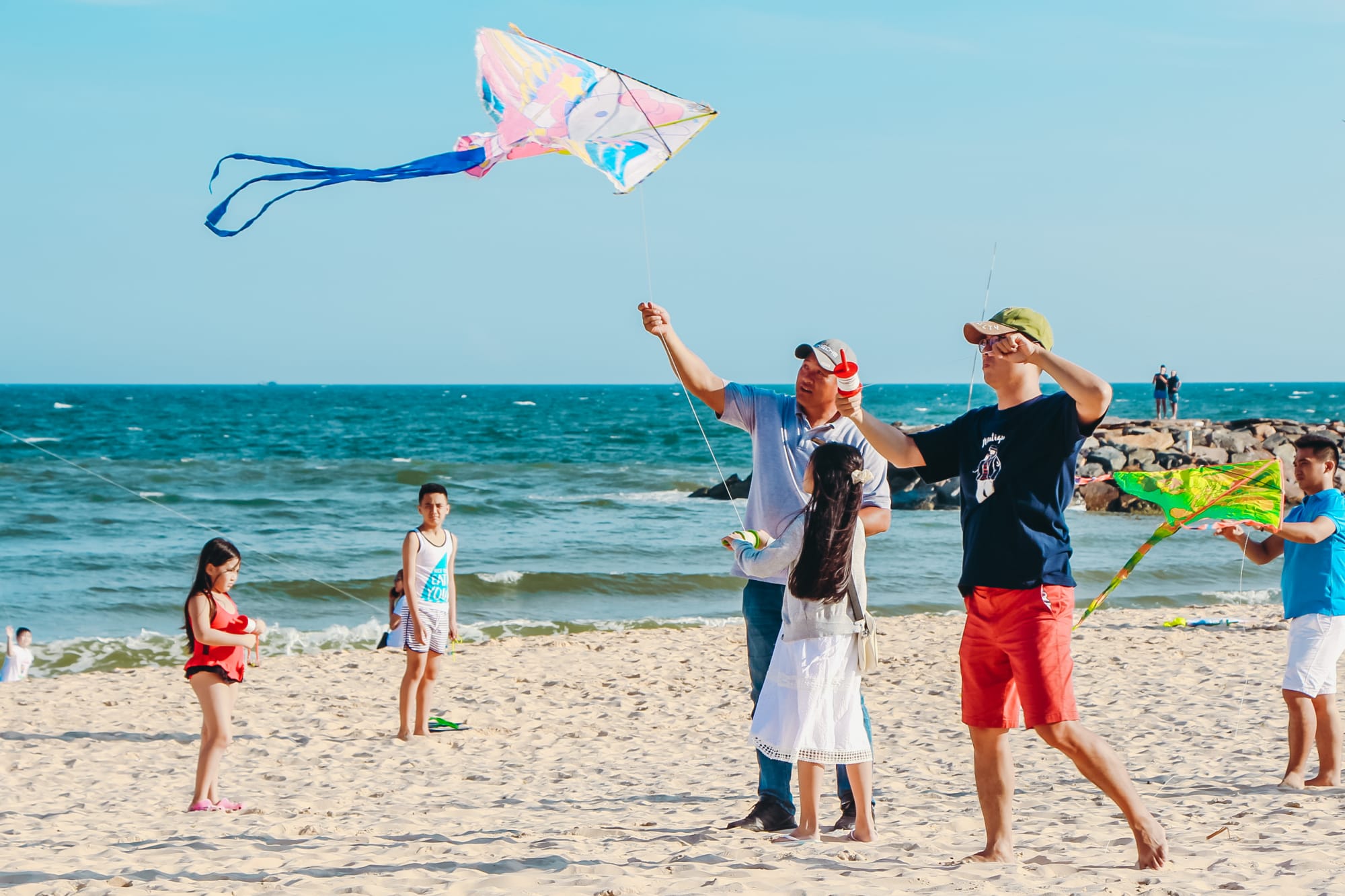The Cliff Resort & Residences Mui Ne in Saigon: Kite flying