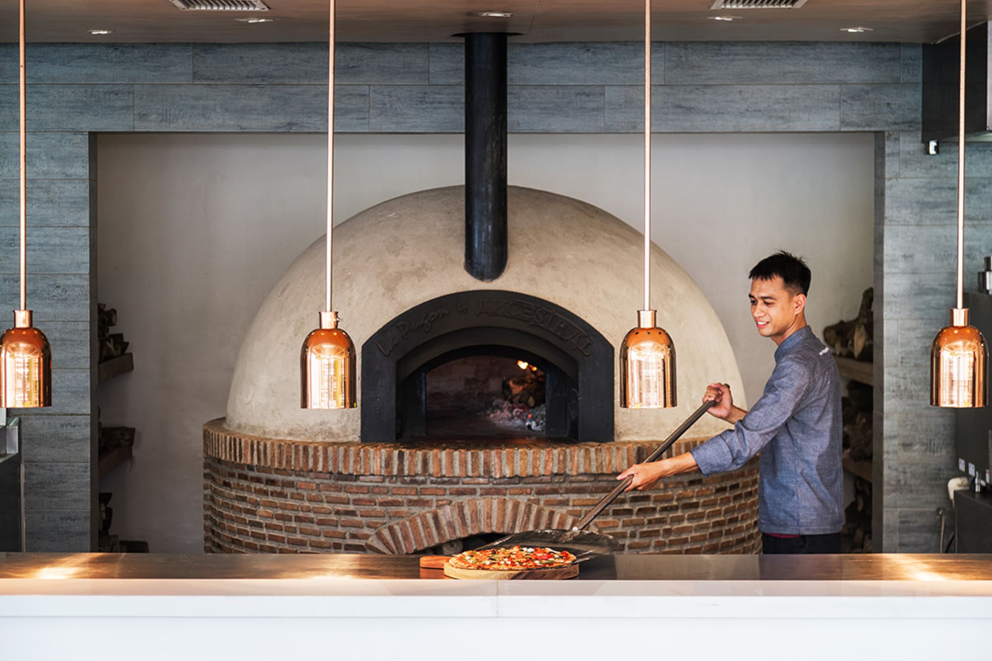 Atmosphere Resort & Spa in Negros: Pizza