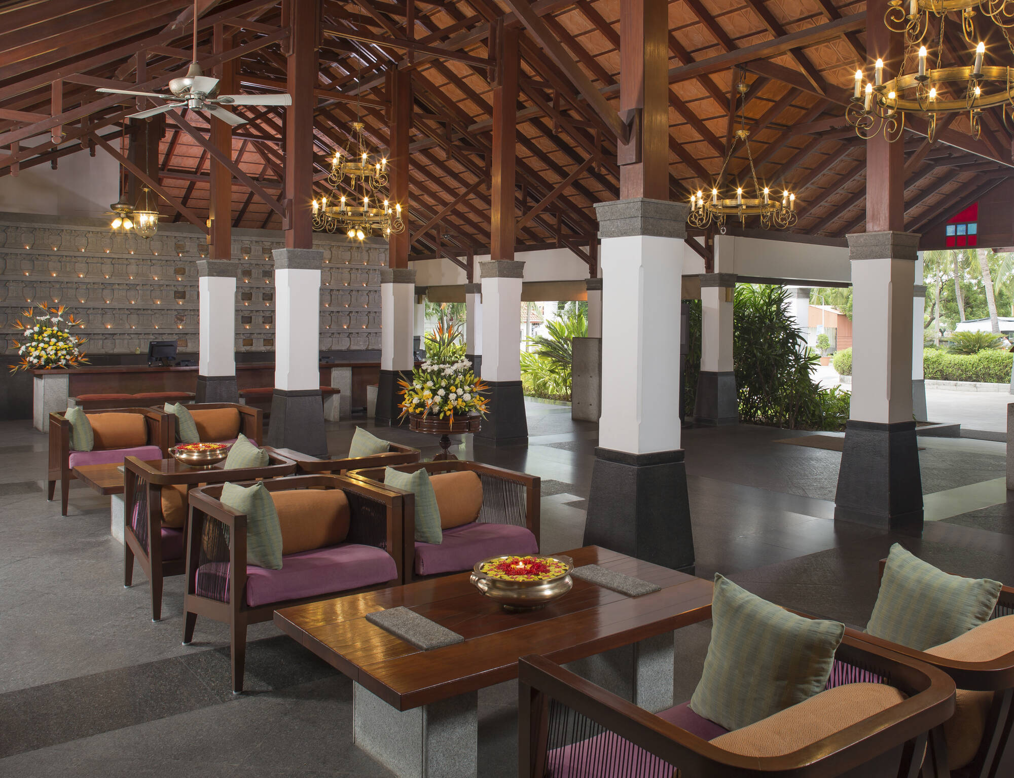 Radisson Blu Resort Temple Bay in Tamil Nadu | Koromandelküste | Chennai: Indien Radisson Blu Resort Temple Bay Lobby