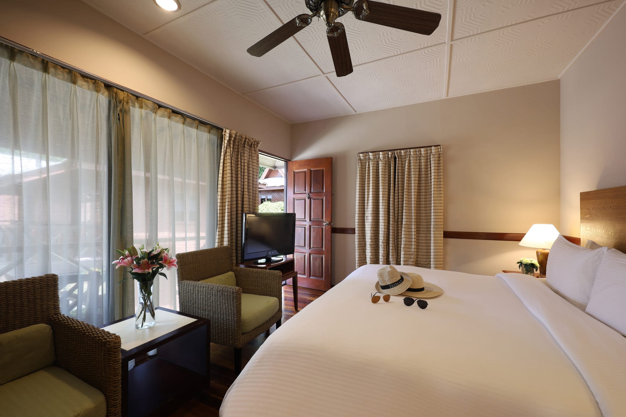 Berjaya Tioman Resort in Inseln Ostküste: Garden Chalet King Zimmer