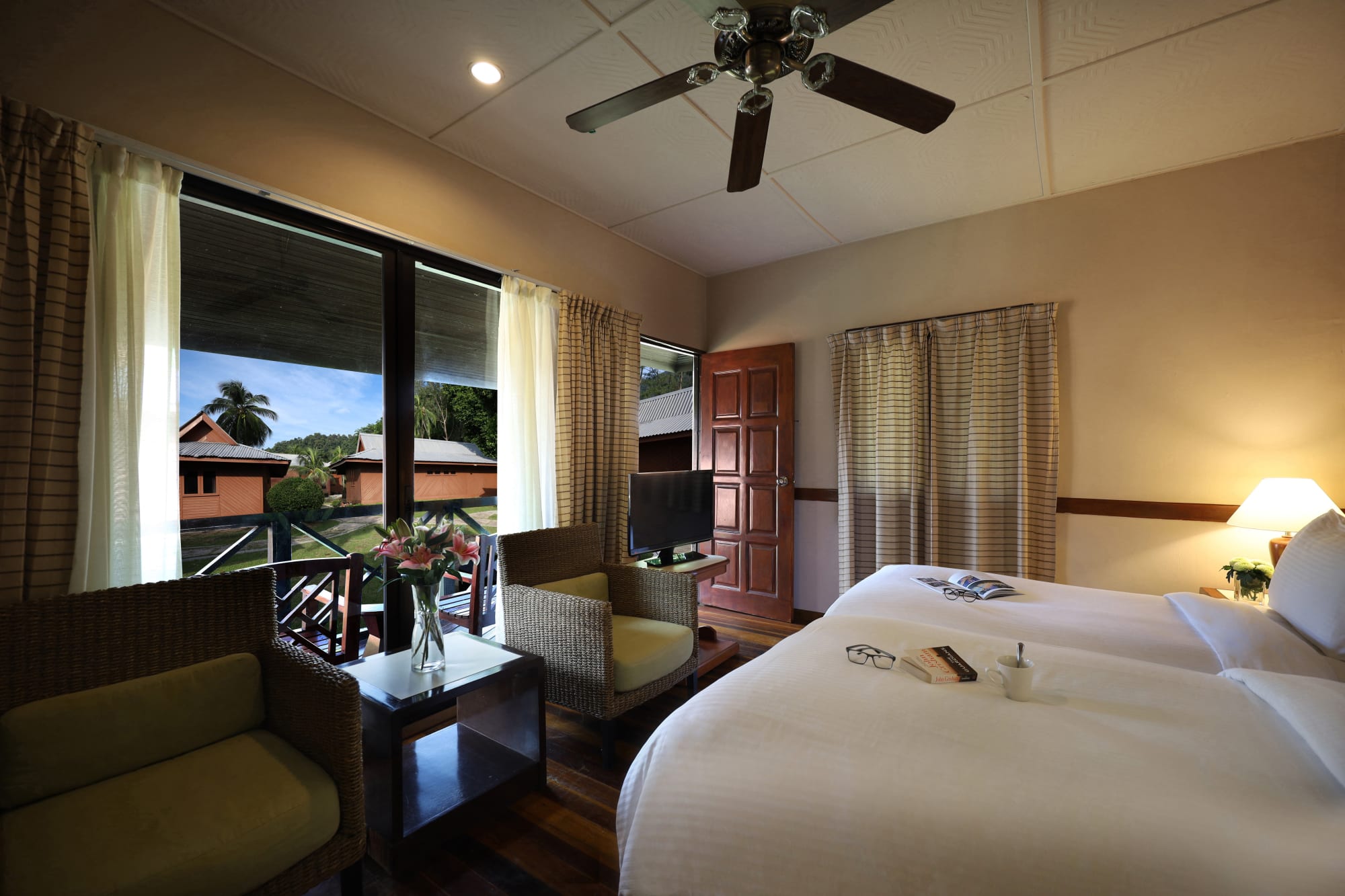 Berjaya Tioman Resort in Inseln Ostküste: Garden Chalet Twin Zimmer