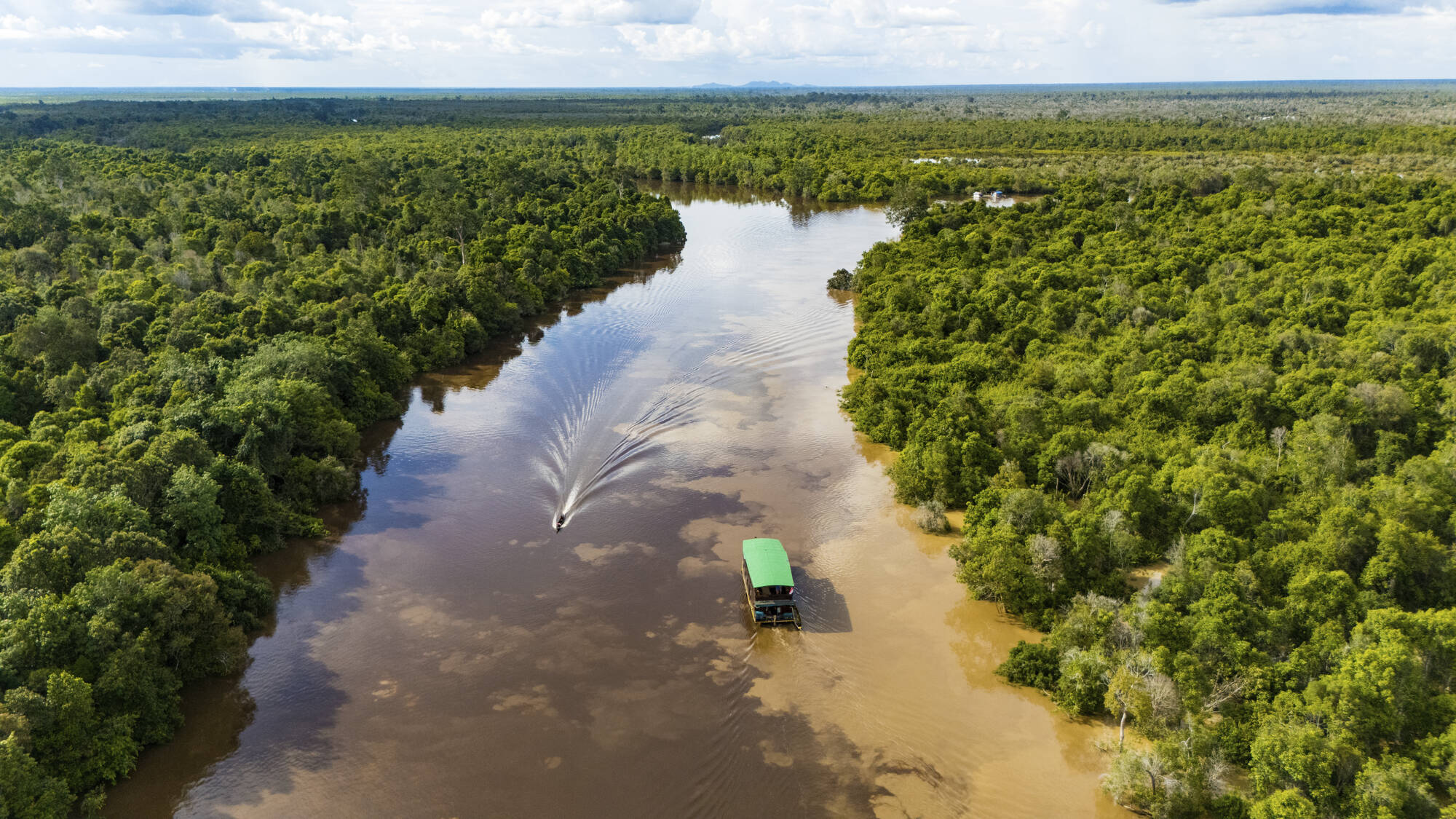 Palangkaraya Flussfahrt: Indonesien Kalimantan Palangkaraya Flussfahrt
