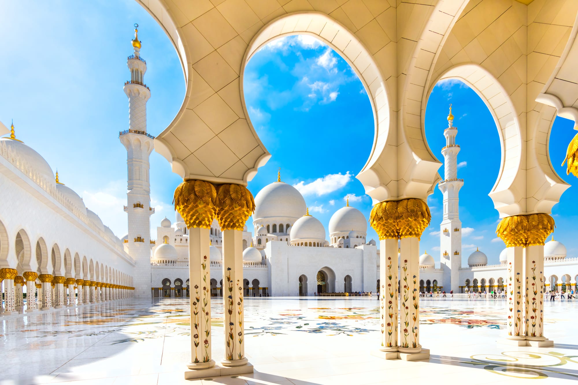 Emirate & Oman - Kontraste des Orients ab Dubai: Abu Dhabi Sheikh Zayed Moschee