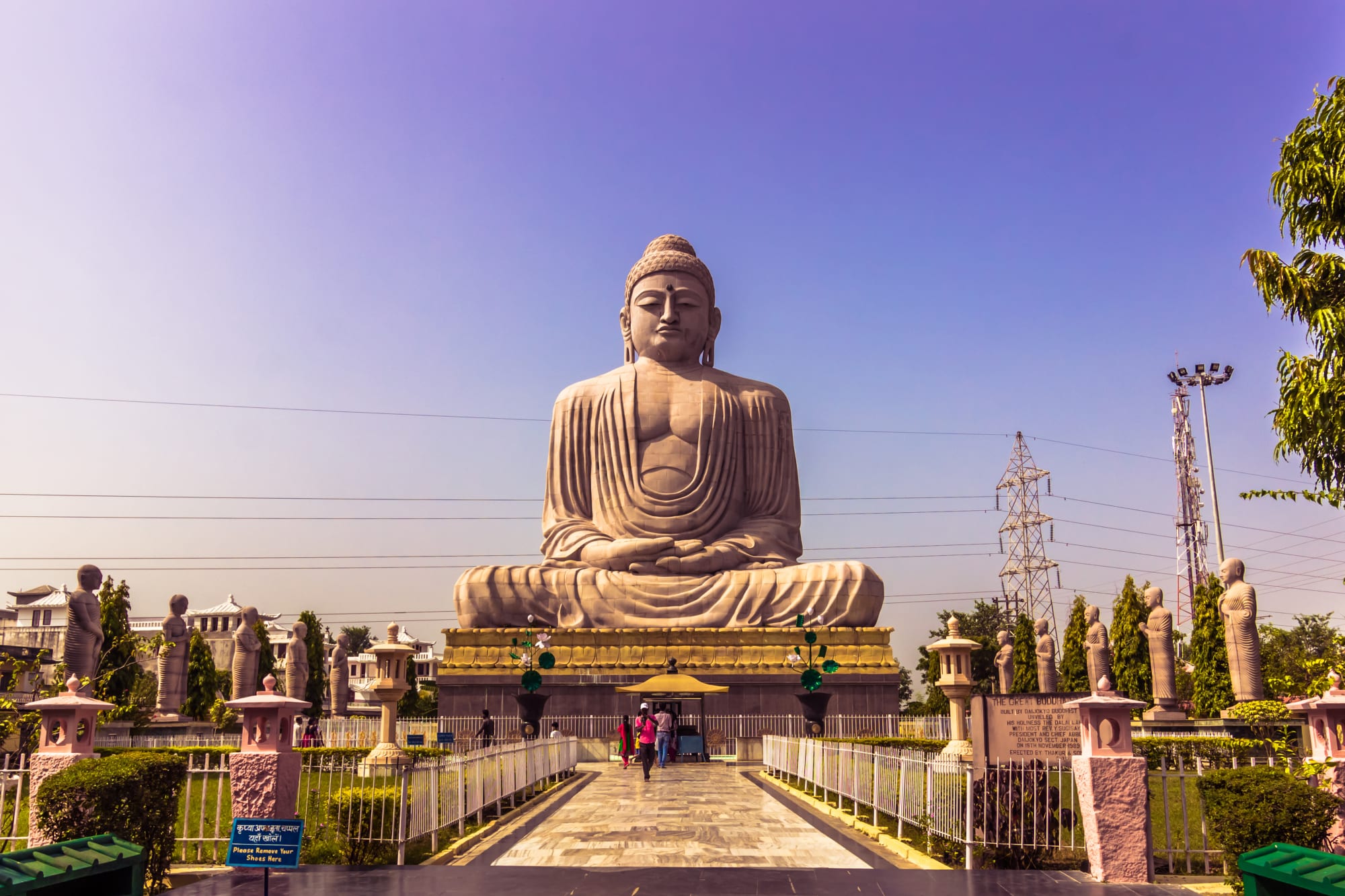 Mit dem Zug auf Buddhas Spuren ab Delhi: Indien Bodhgaya The Great Buddha