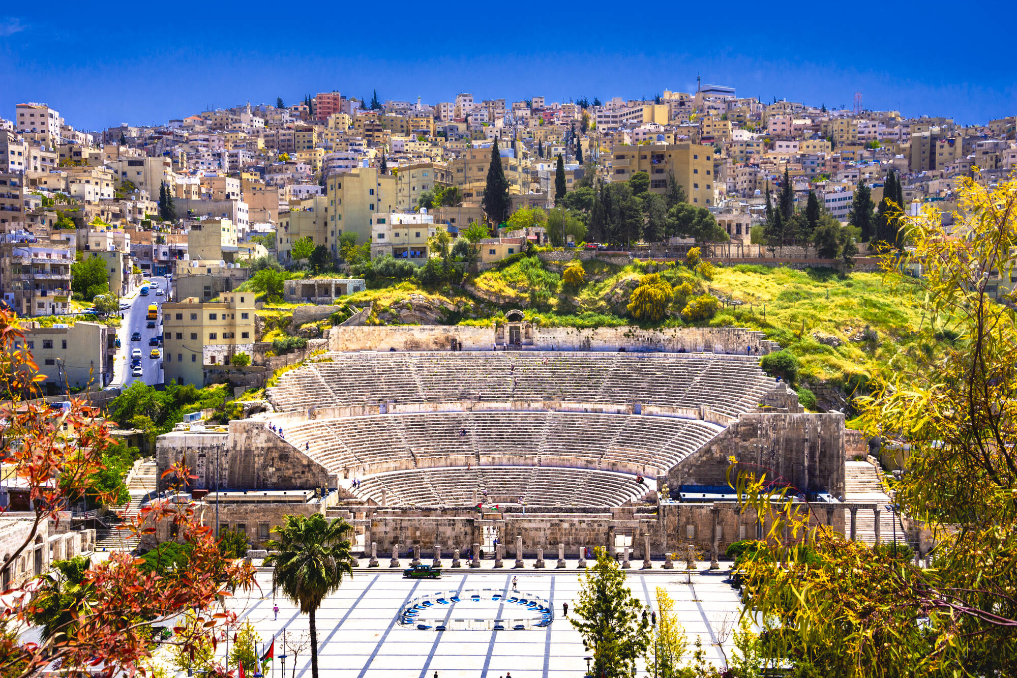 Jordaniens Norden: Kultur trifft Natur ab Amman: Jordanien Ammann Römisches Theater