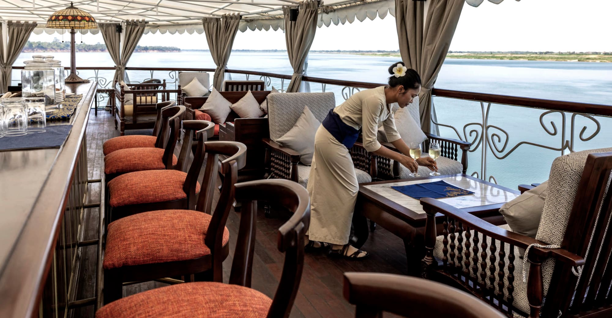 Den Mekong erleben mit Heritage Line, PNH-SGN 4T/3N ab Phnom Penh: Heritage Line Jayavarman