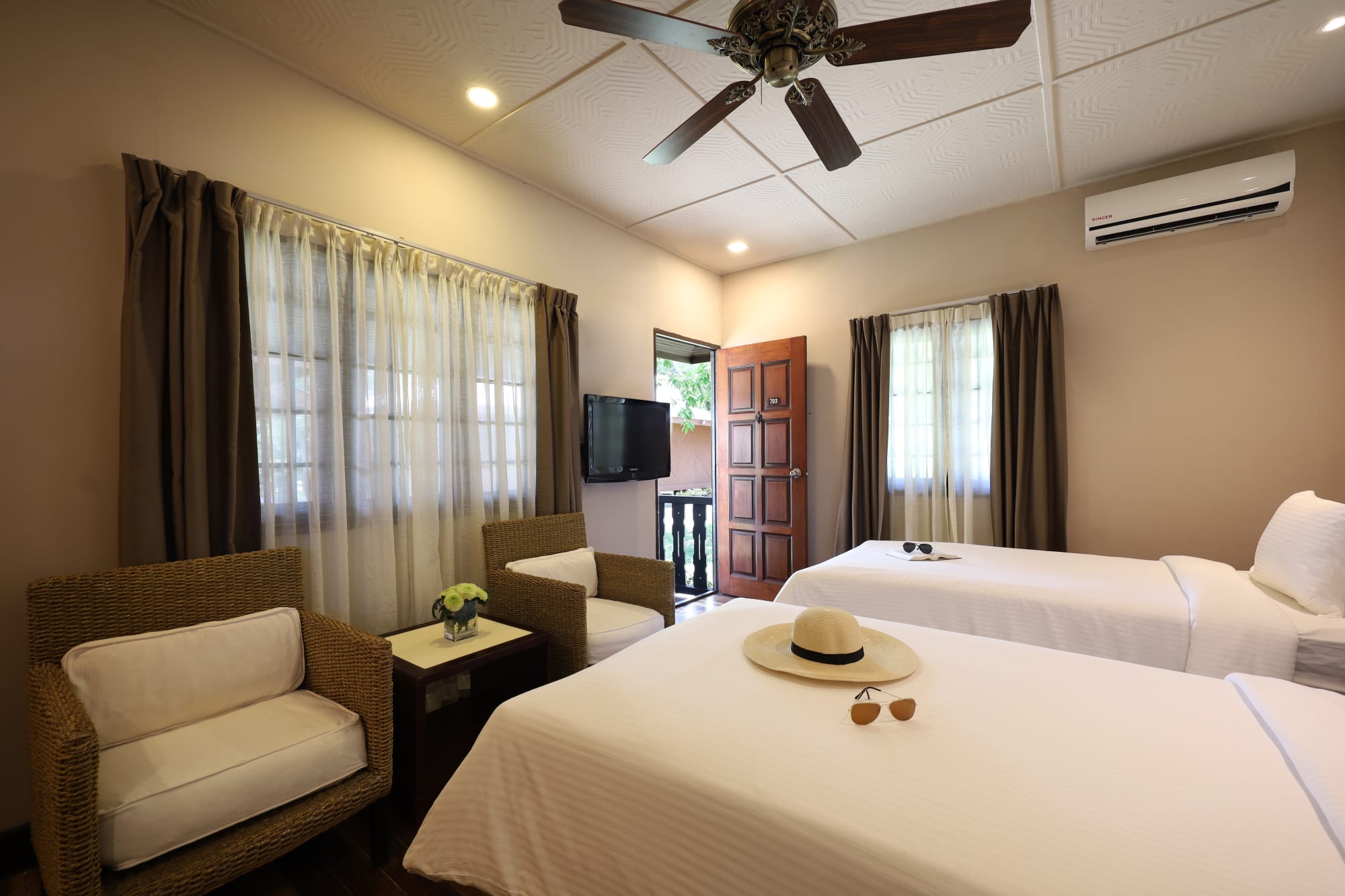 Berjaya Tioman Resort in Inseln Ostküste: Garden Chalet twin