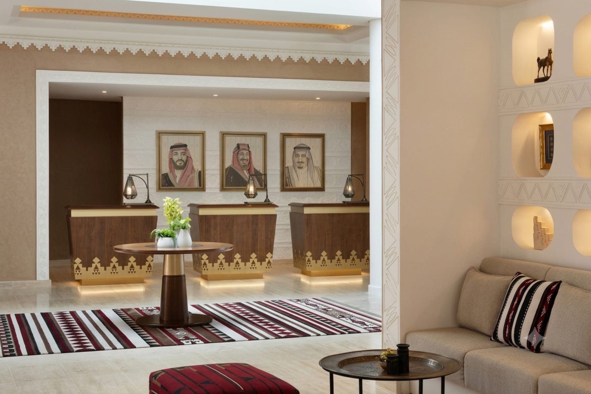 Bab Samhan, A Luxury Collection Hotel, Diriyah in Riad: Bab Samhan Rezeption