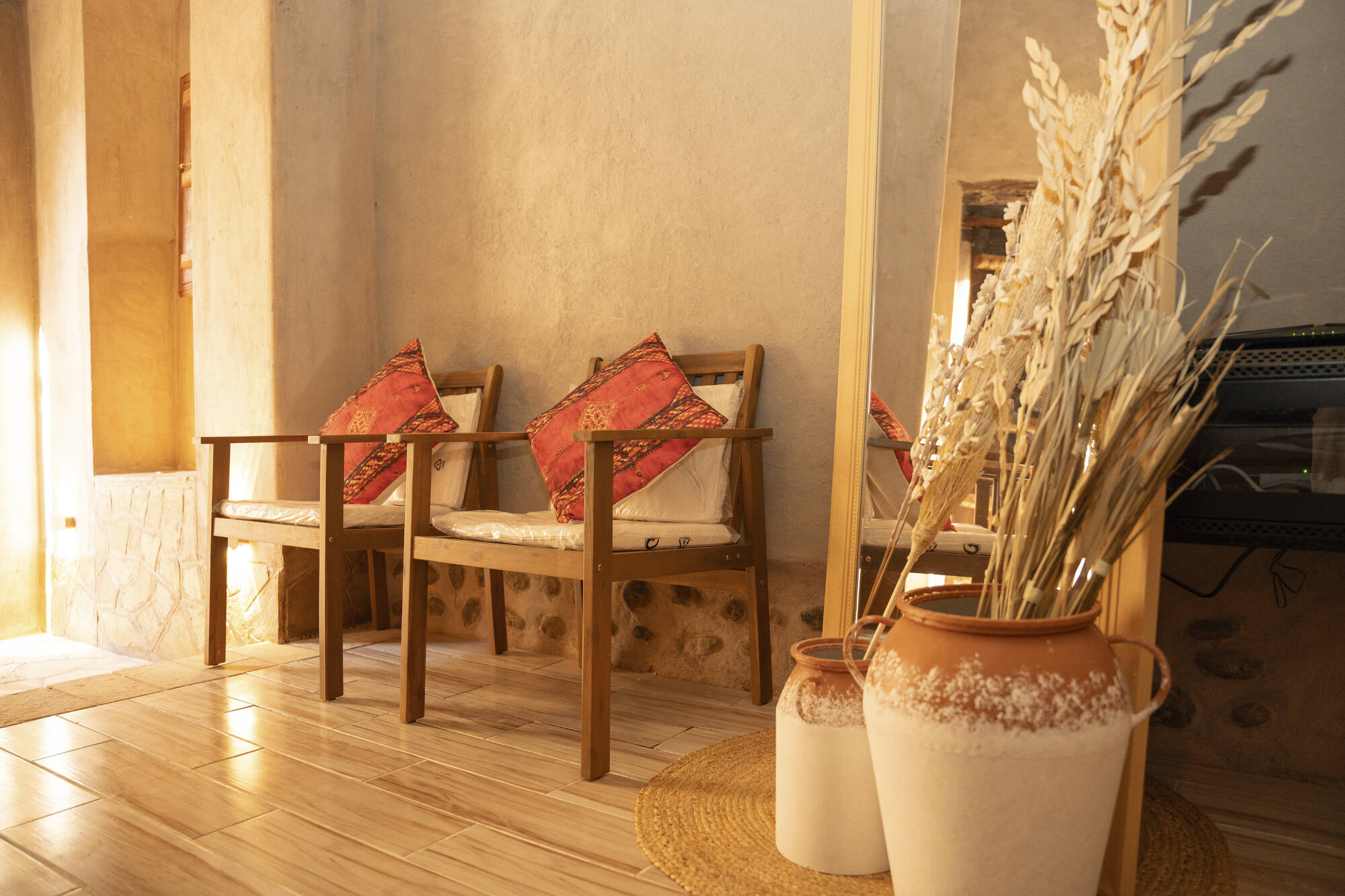 Nomad Inn Nizwa in Gebirge: Lobby