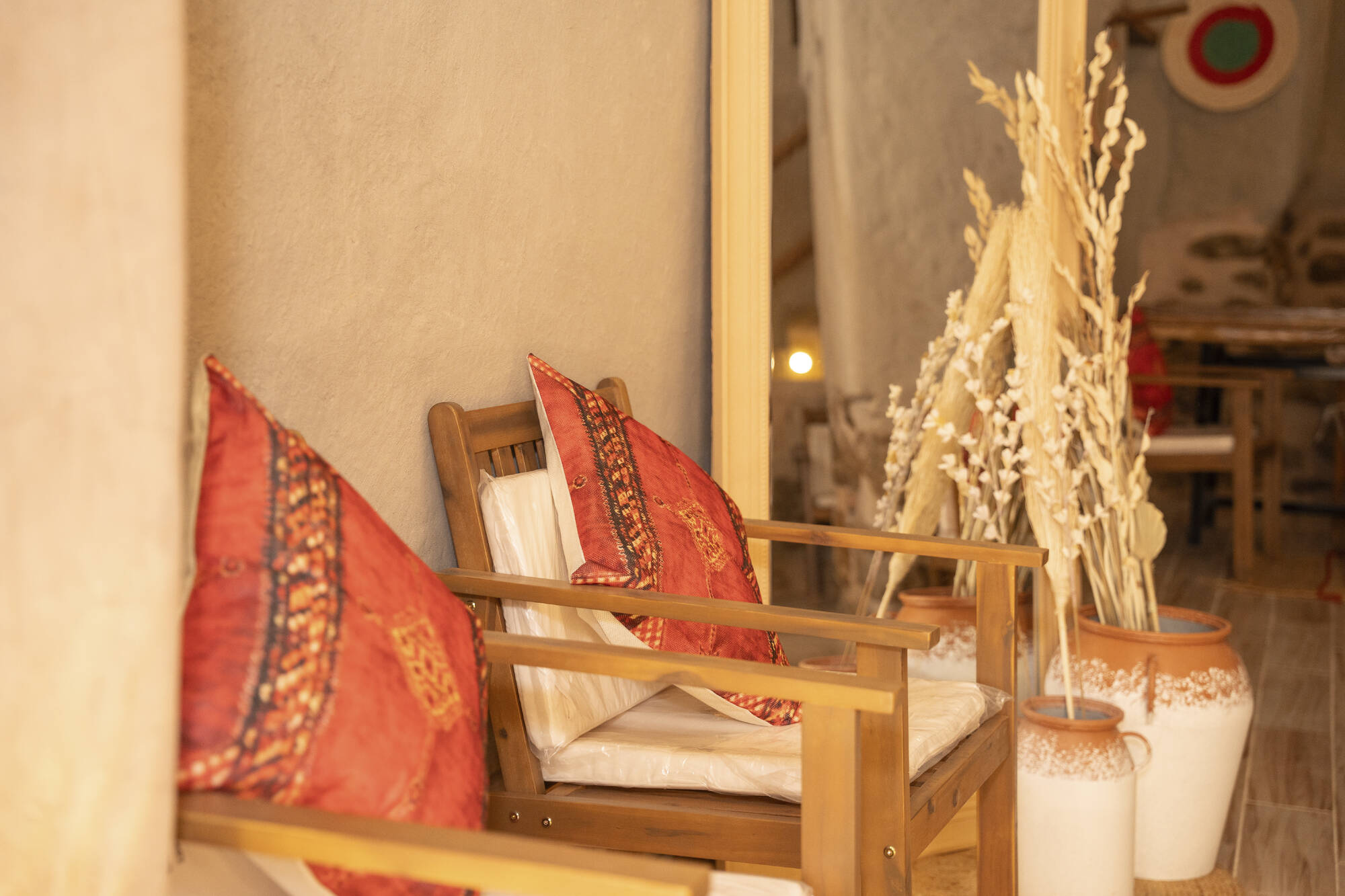 Nomad Inn Nizwa in Gebirge: Lobby