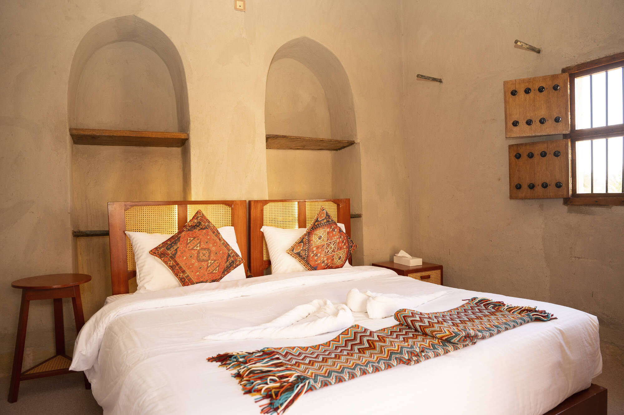 Nomad Inn Nizwa in Gebirge: Deluxe Zimmer