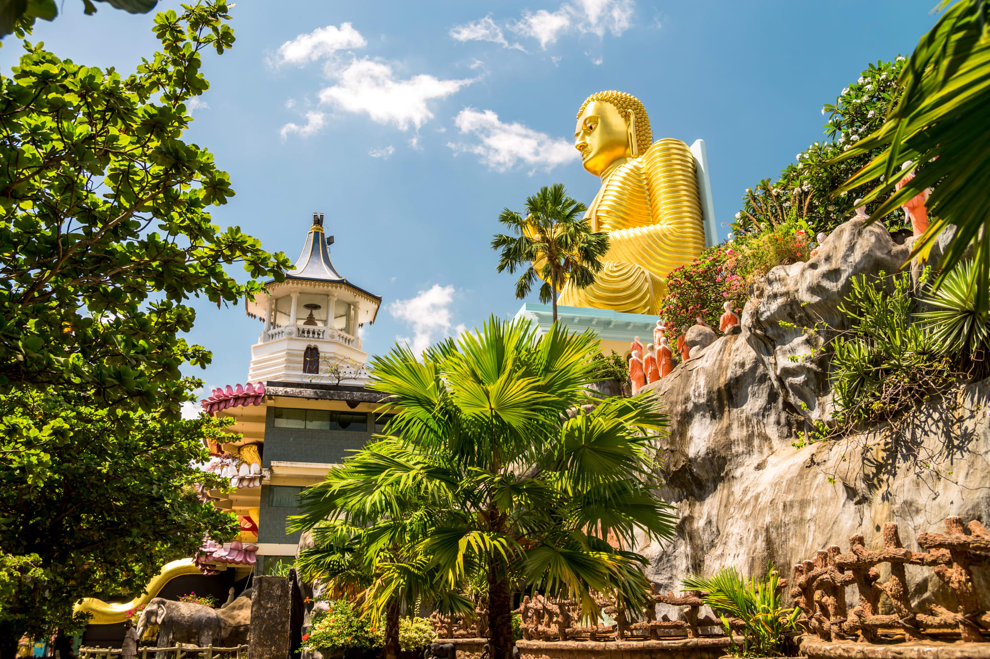 Königsstädte & Korallen ab Colombo: Sri Lanka Colombo Dabulla Goldener Tempel
