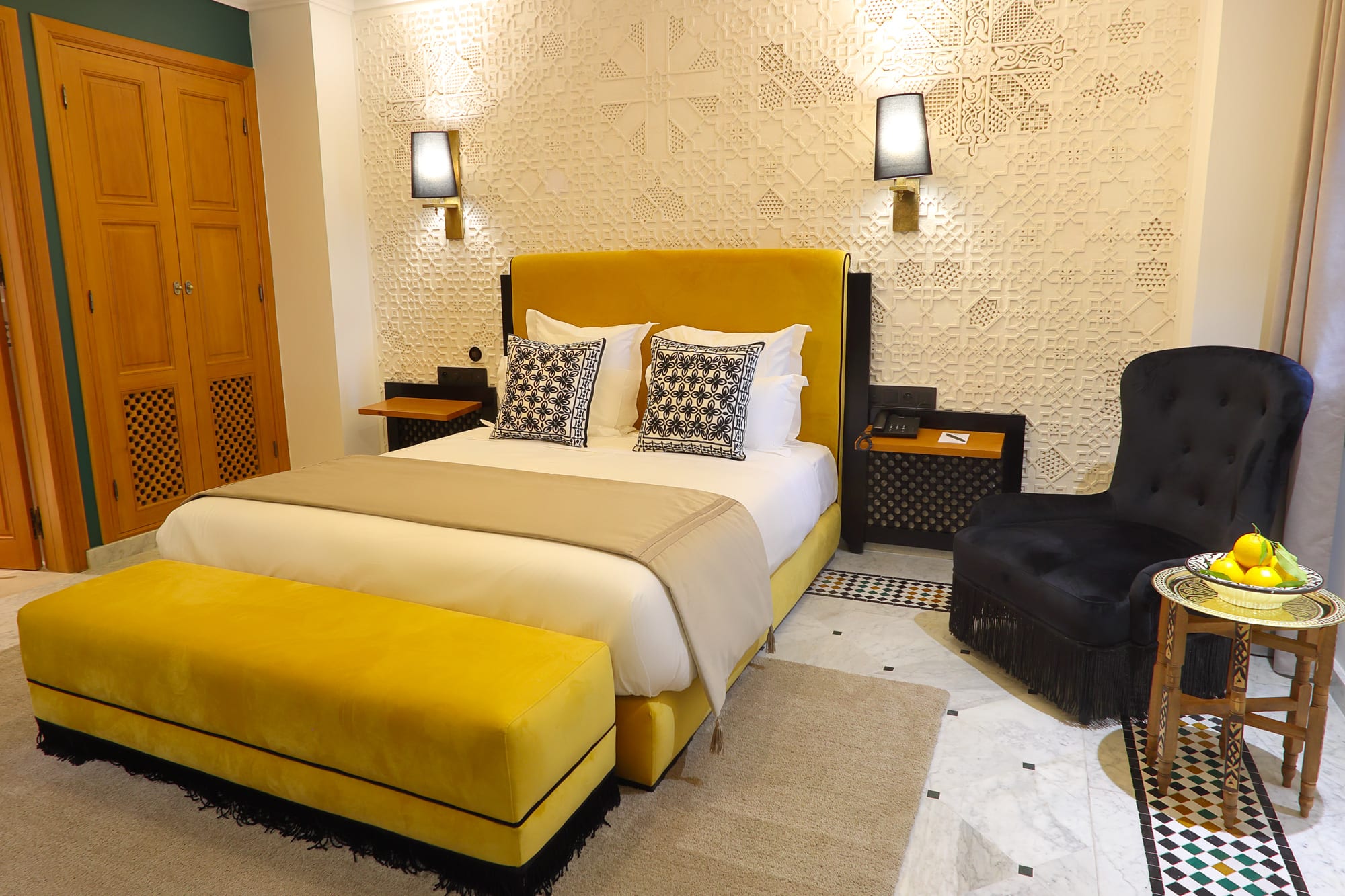 Dar Lys in Fès: Dar Lys Deluxe Zimmer